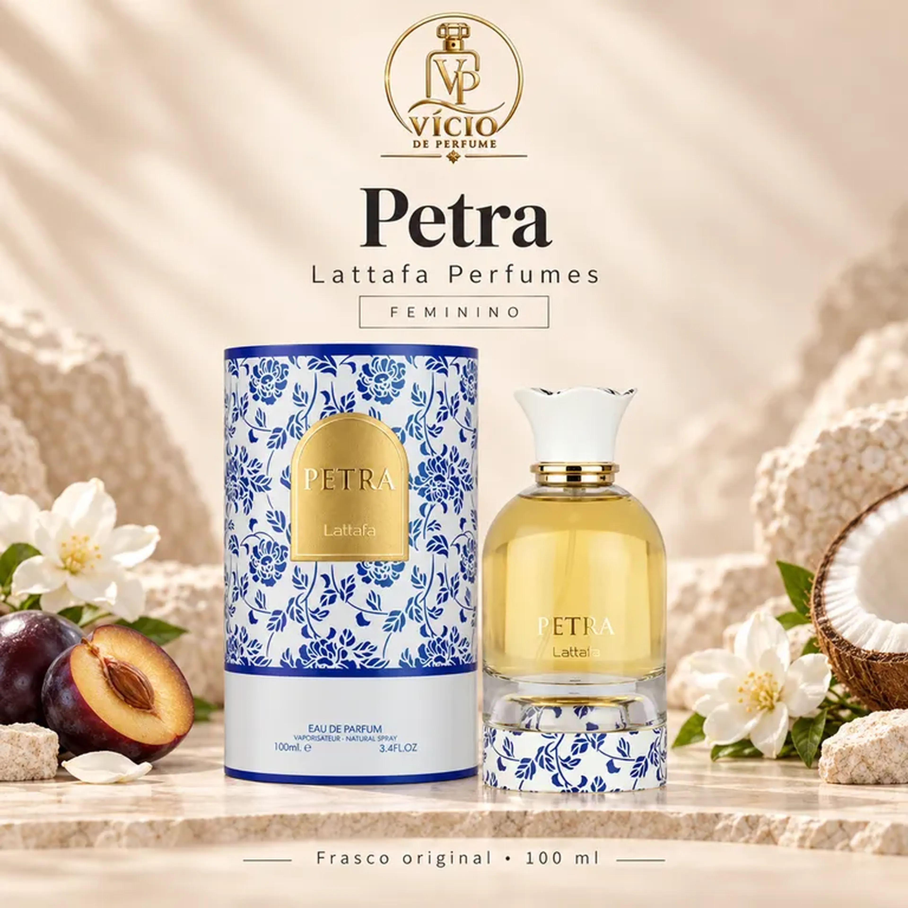 Petra Eau de Parfum - Lataffa Unissex 100ml imagem