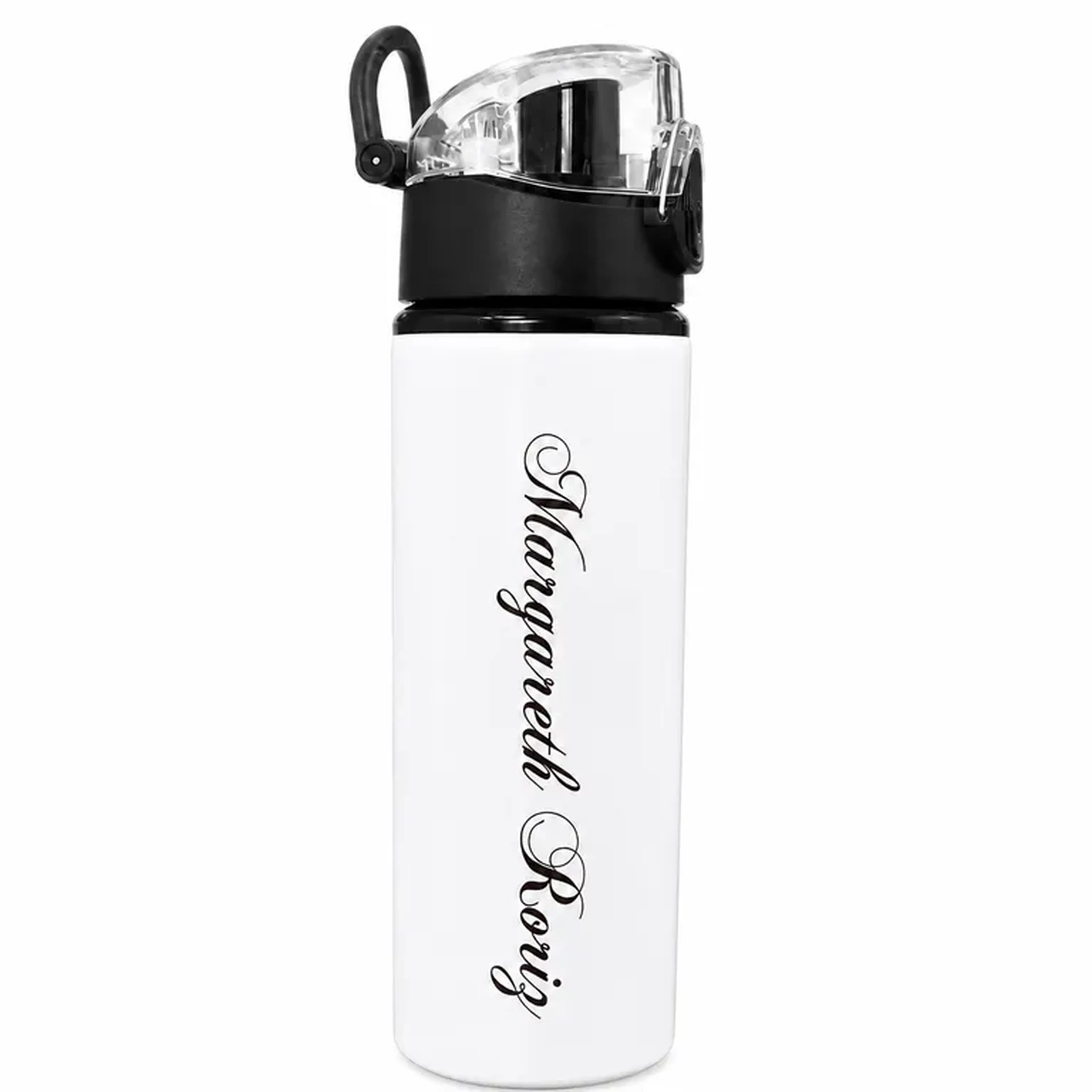Garrafa (Squeeze) de Alumínio Branco Big Mouth - 750ml imagem