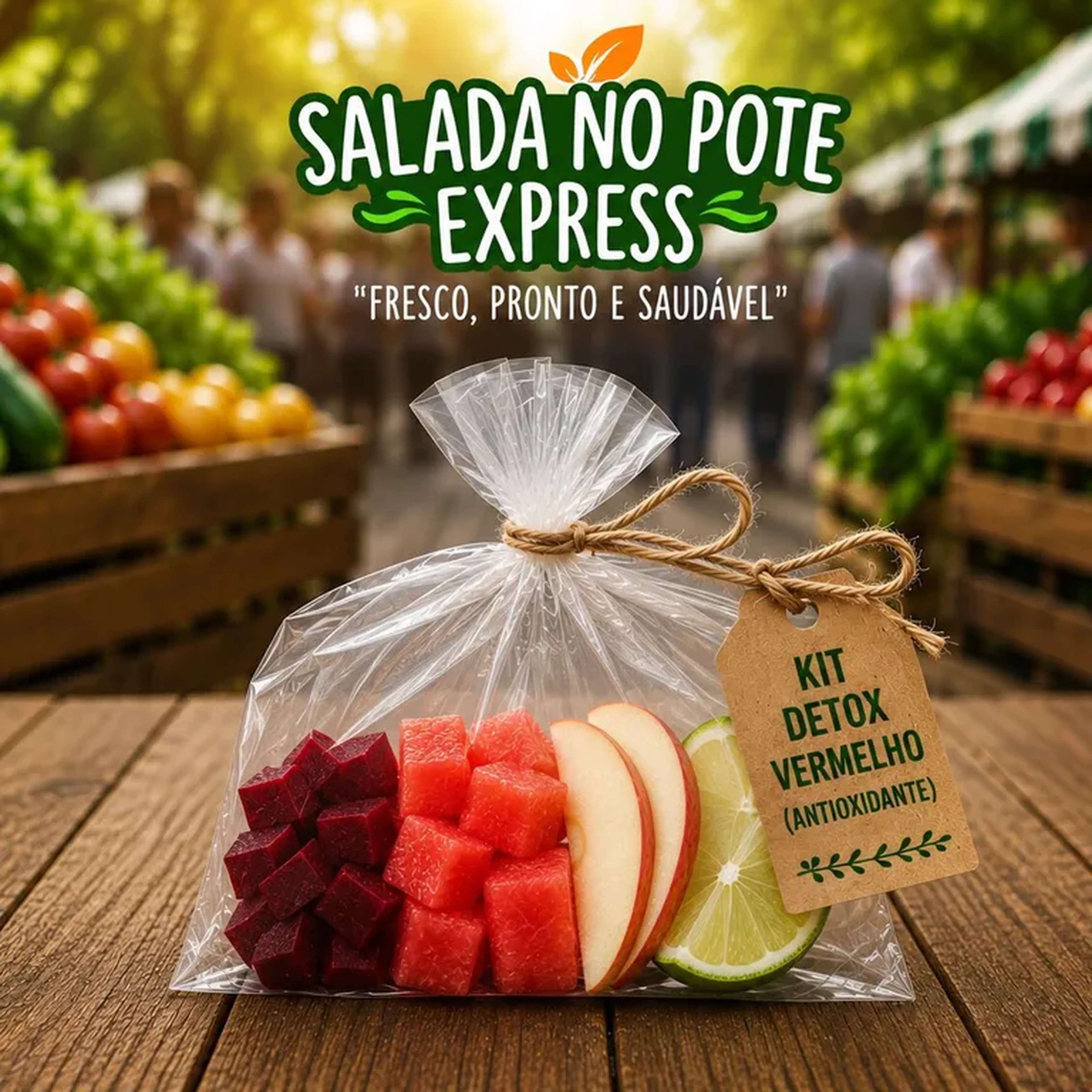 Kit Detox Vermelho (Antioxidante) imagem