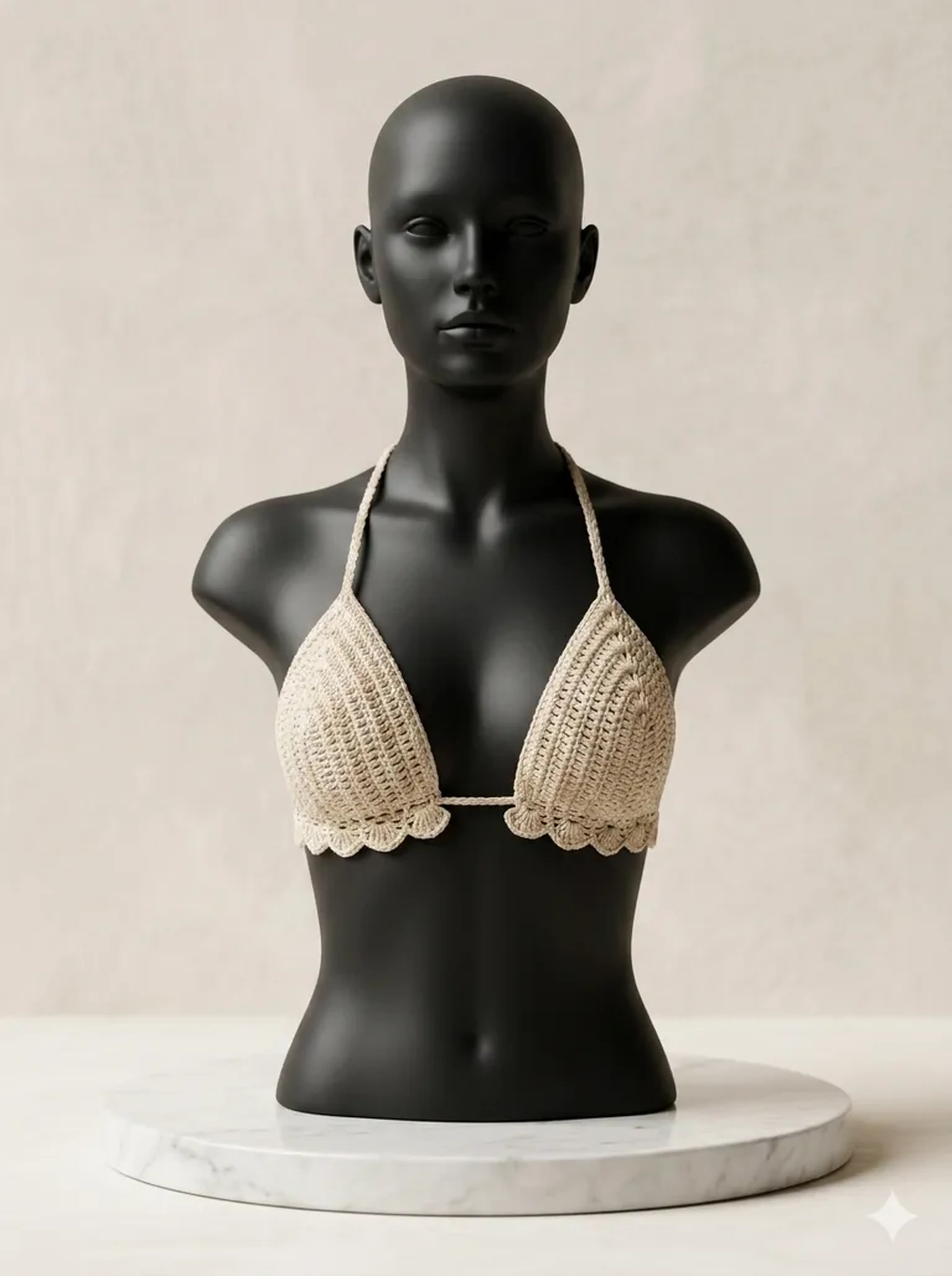 Top Bikini de Crochê Artesanal imagem