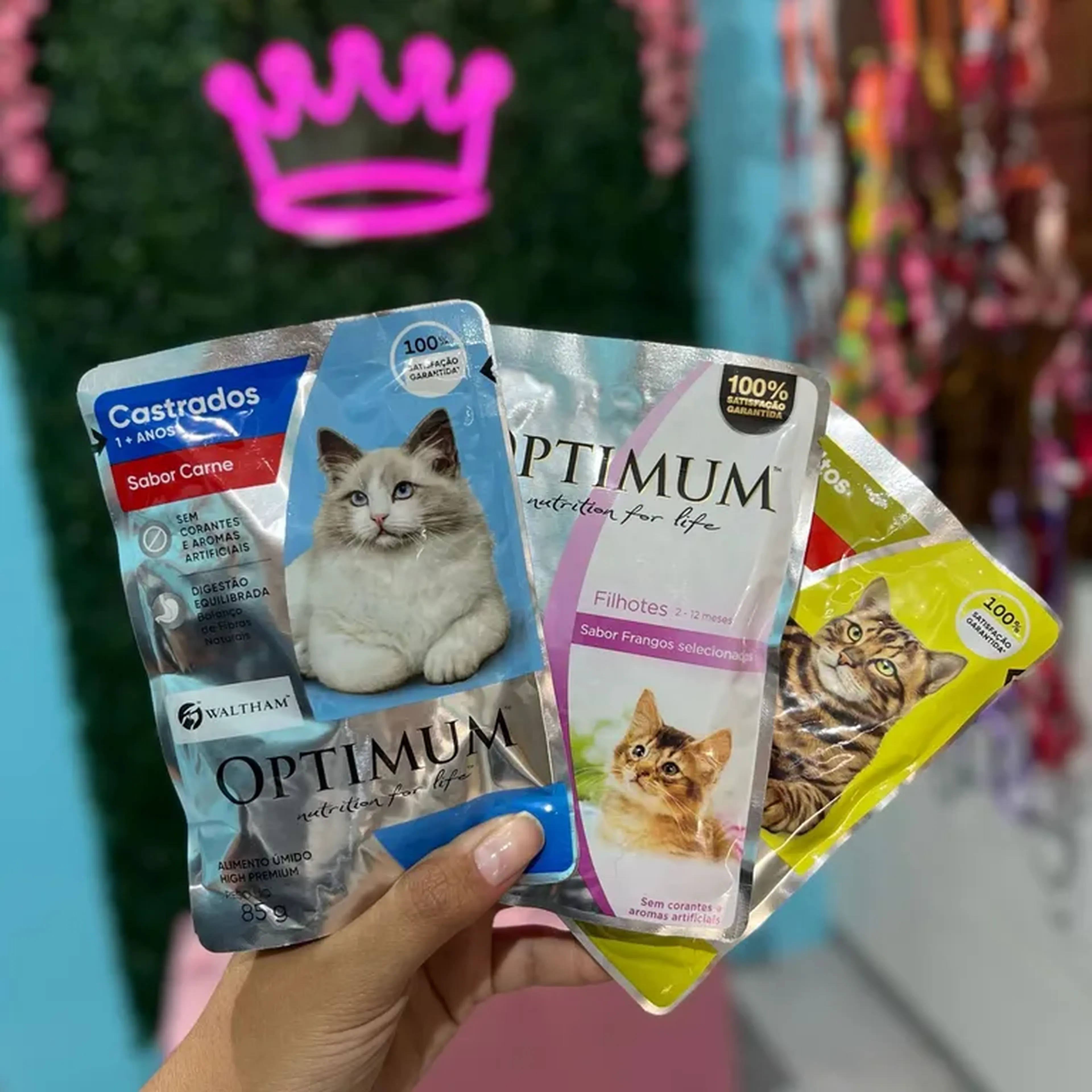 Sachê Optimum imagem