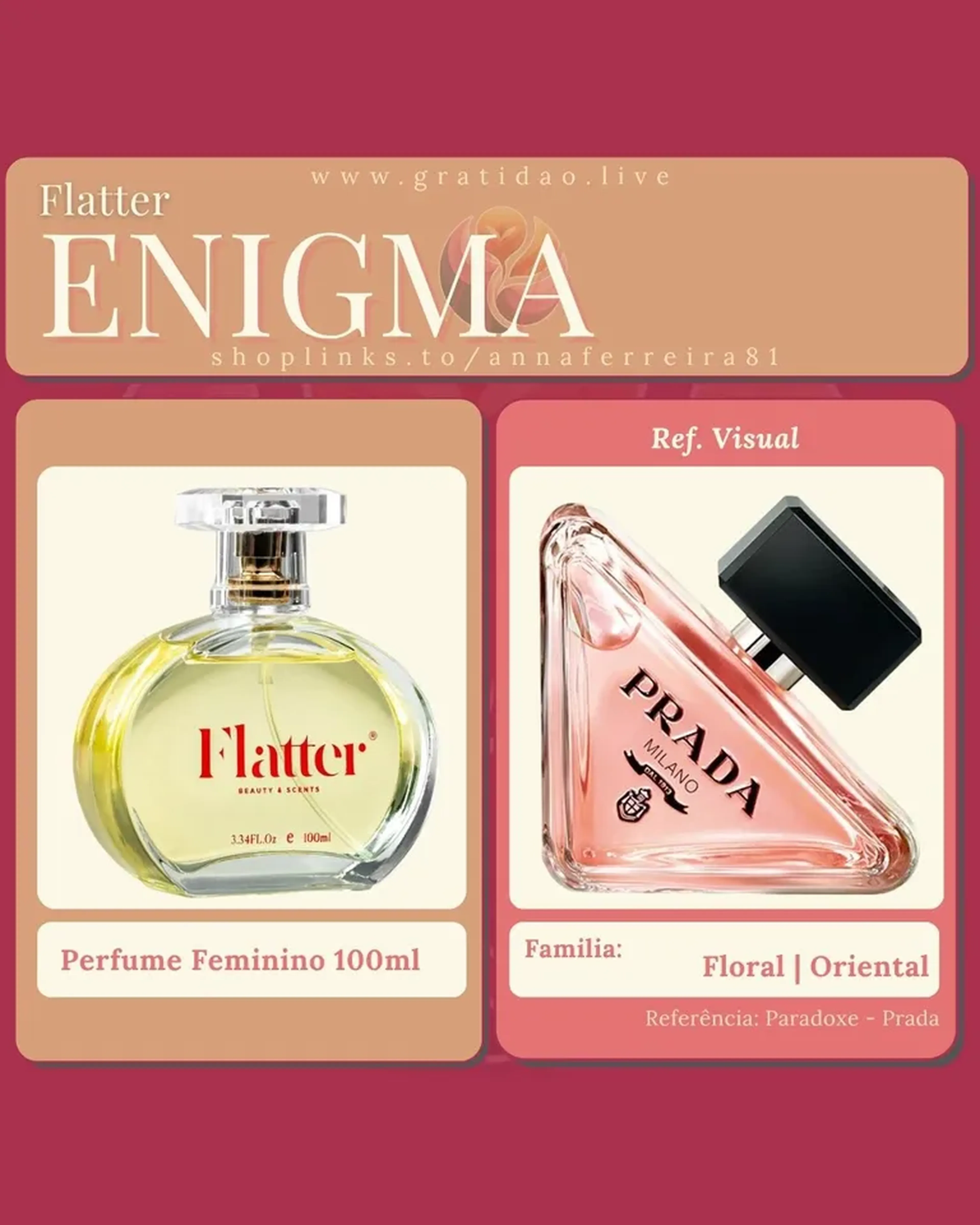 Enigma - Perfume Feminino imagem