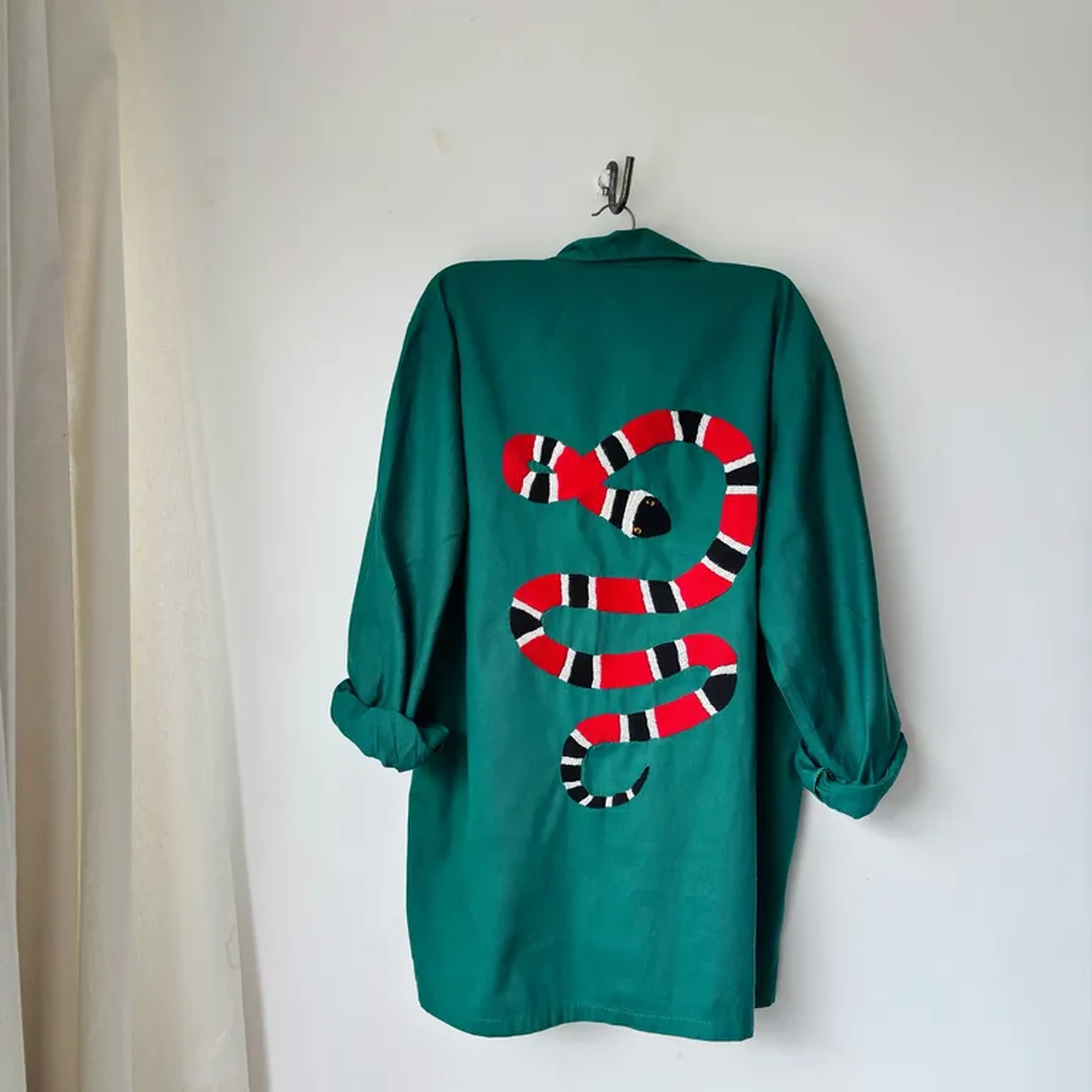Camisa industrial cobra coral imagem