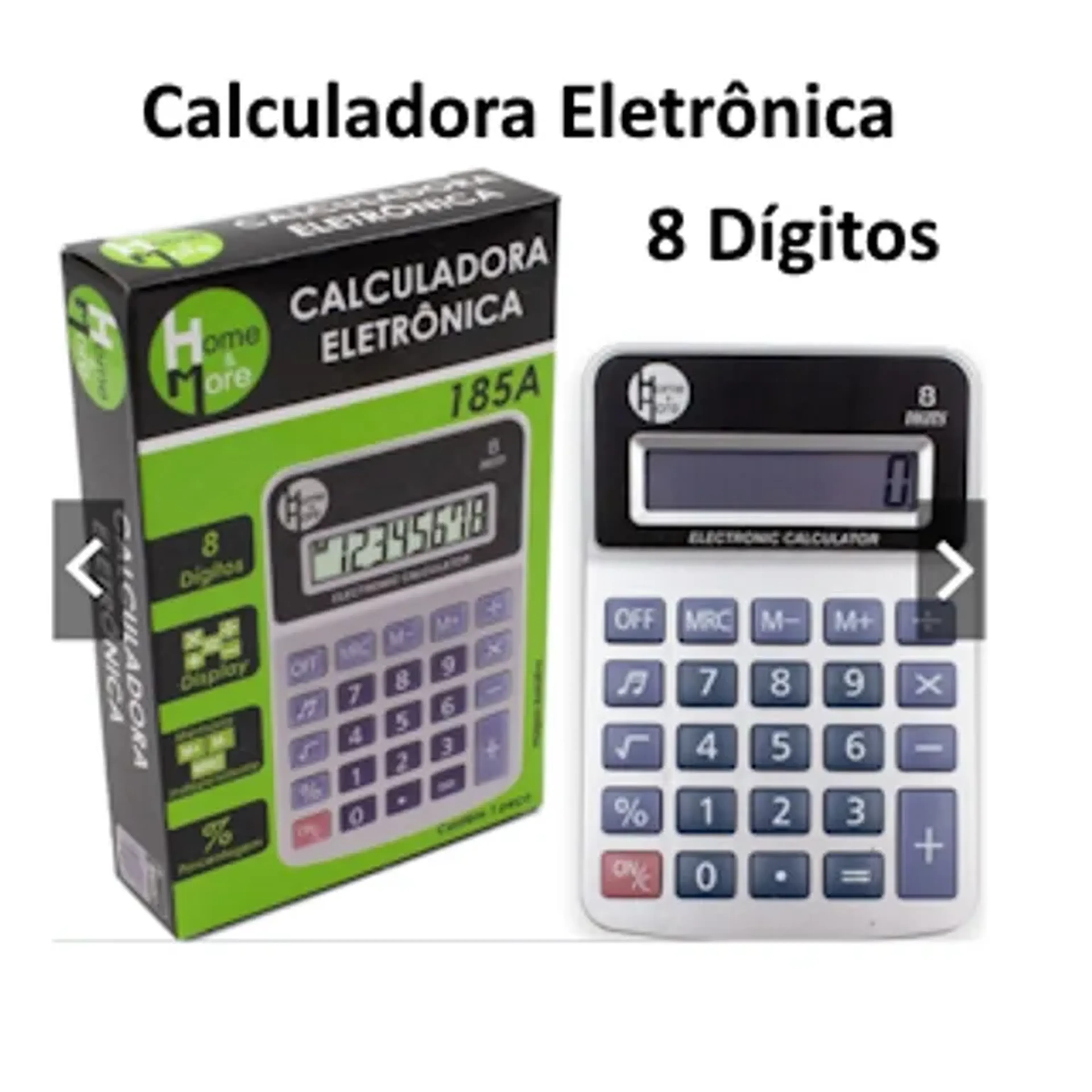 Calculadora Eletrônica 8 Dígitos imagem