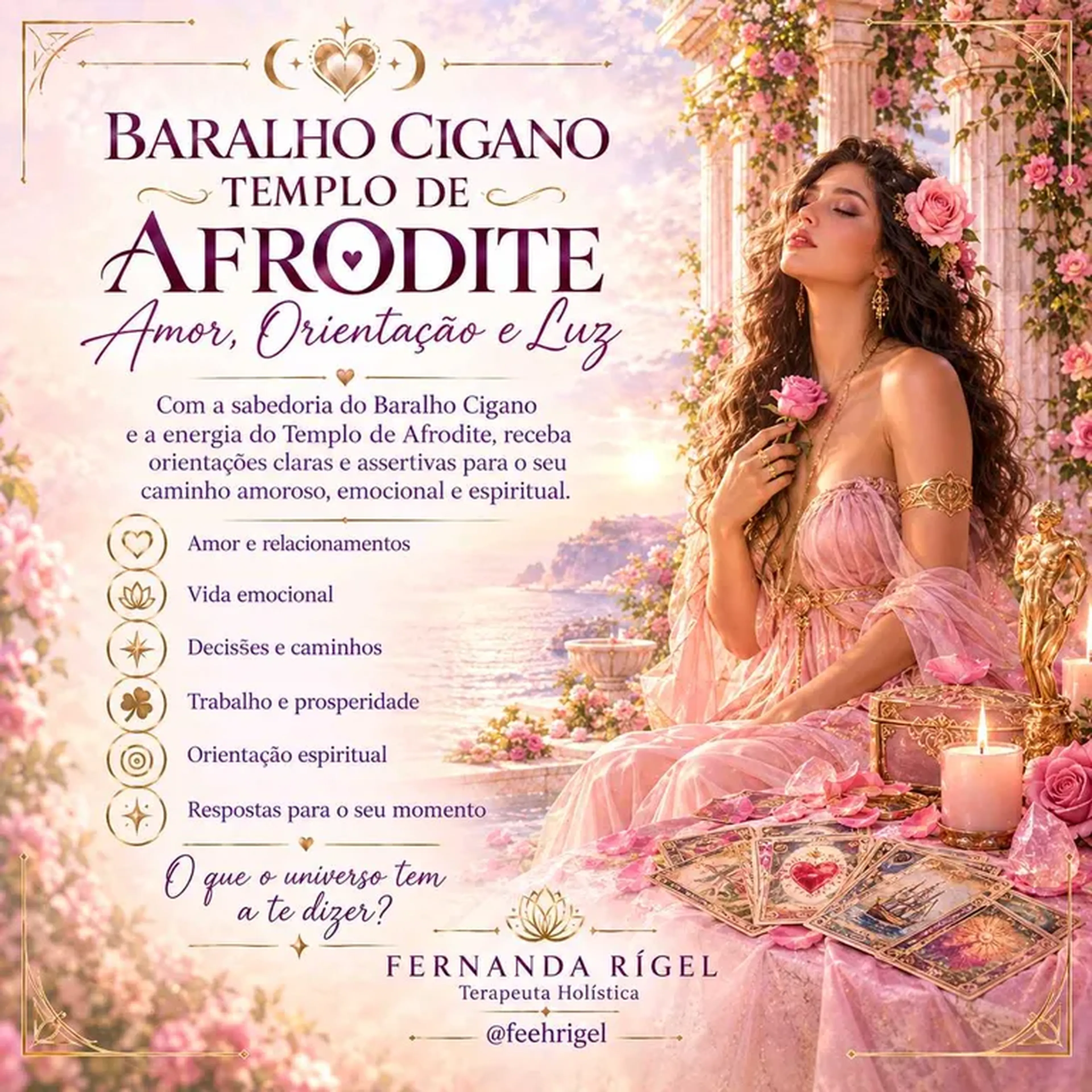 Consulta Baralho Cigano Amor Templo De Afrodite imagem