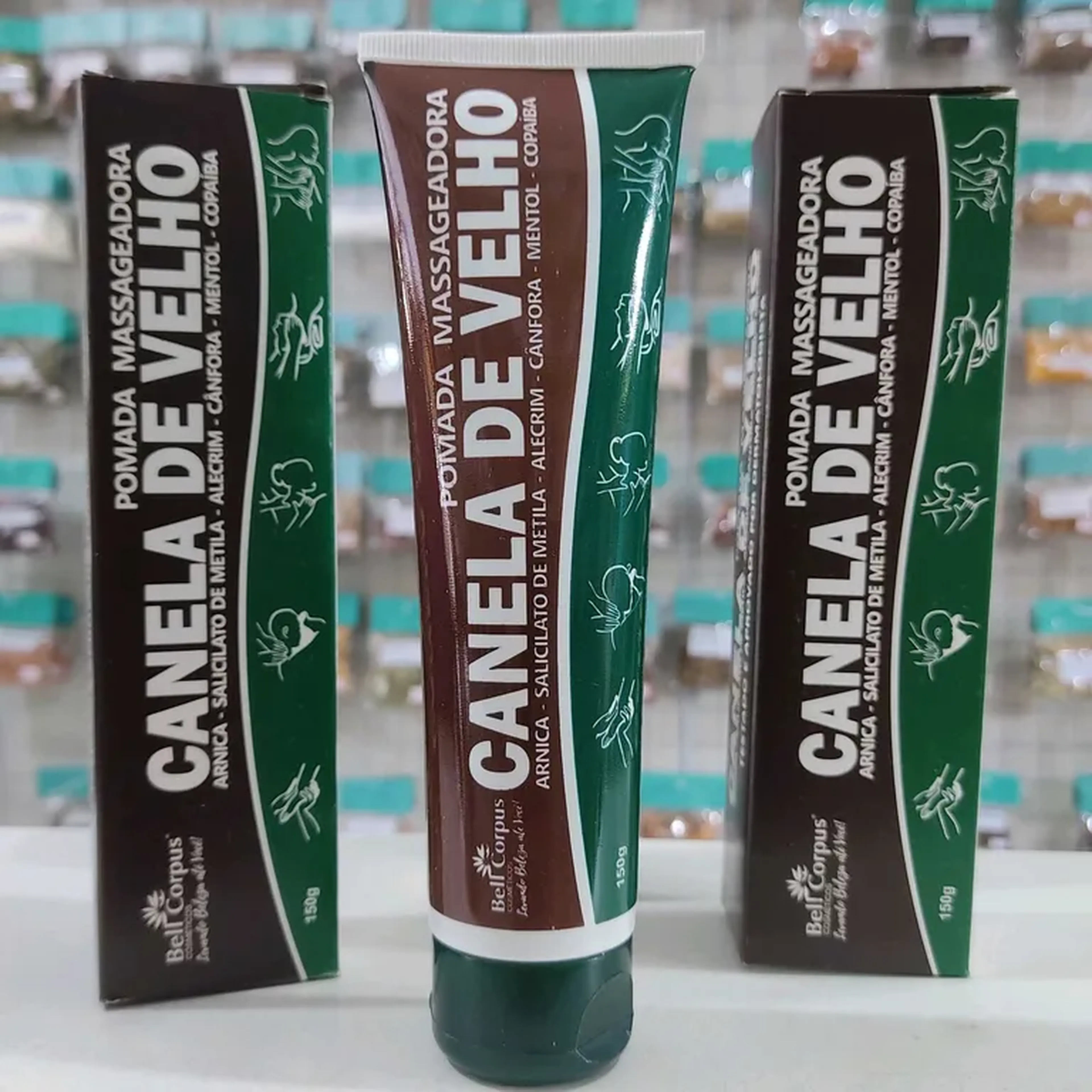 Gel canela de velho 150g imagem