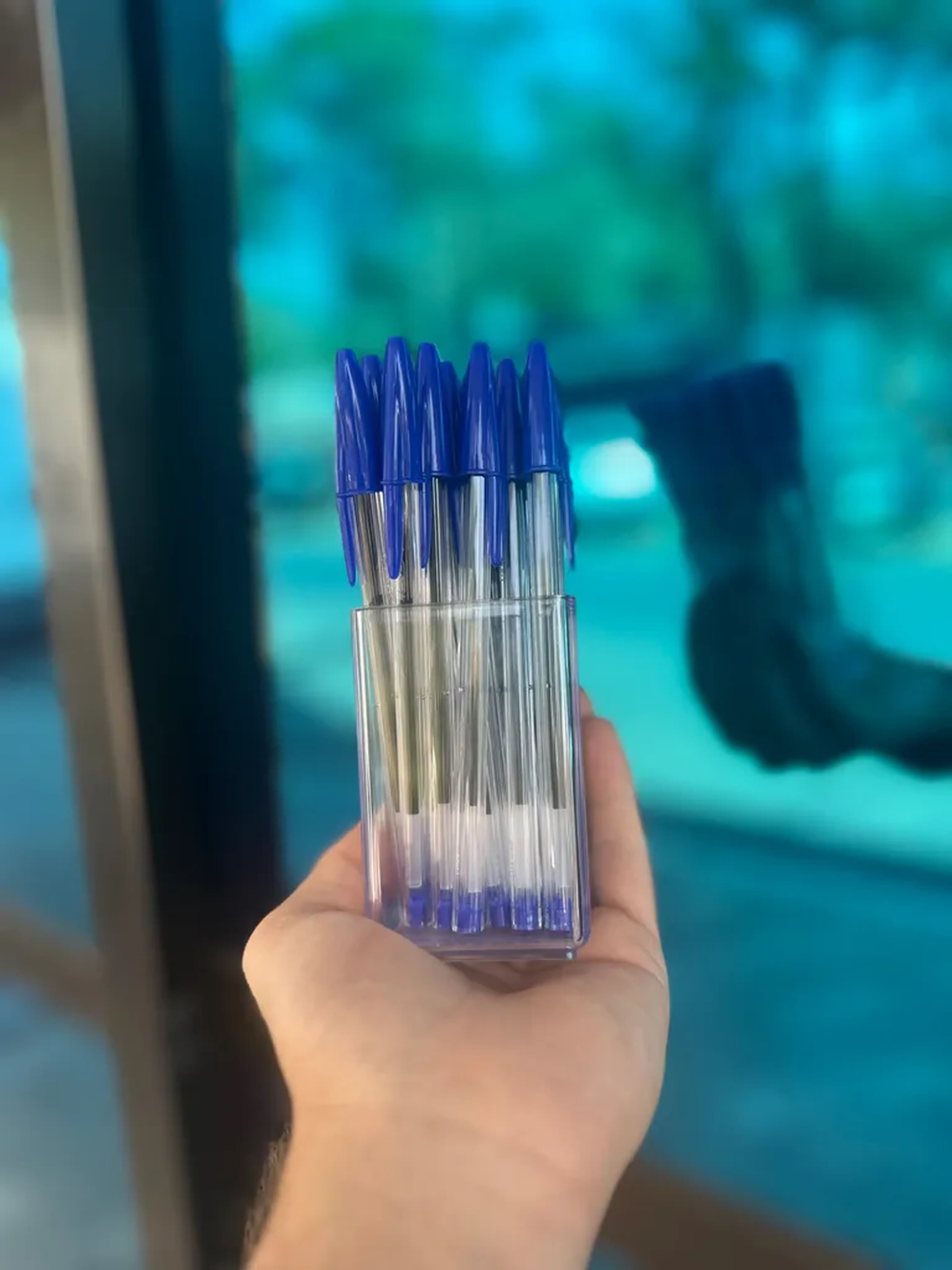 Caneta Esferográfica BIC Cristal Dura+ (Azul) - (Venda Unitária) imagem
