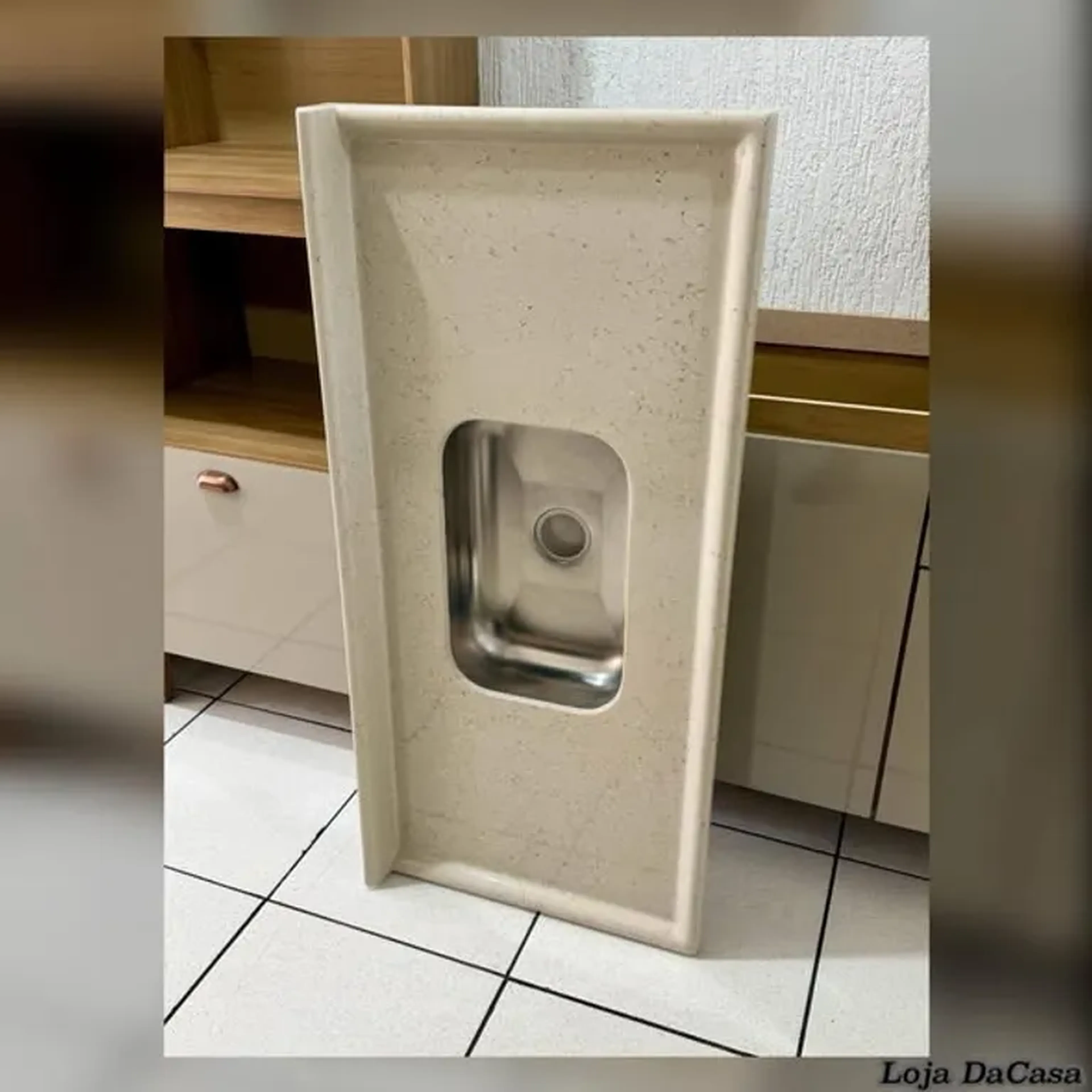 Tampo de Pia em Mármore Sintético Novo imagem