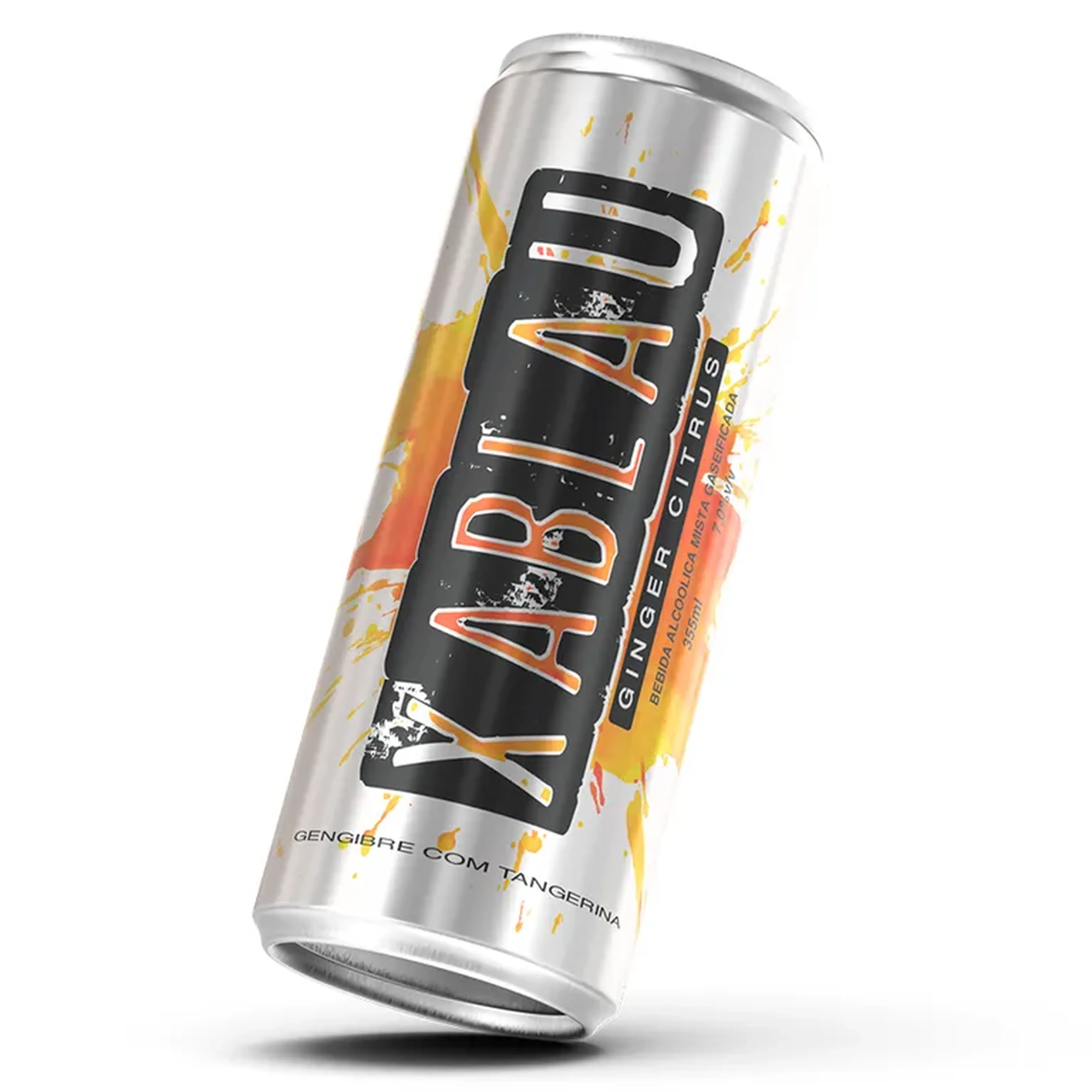 Drink Xablau Ginger Citrus - Tangerina com Gengibre - Lata 350ml imagem