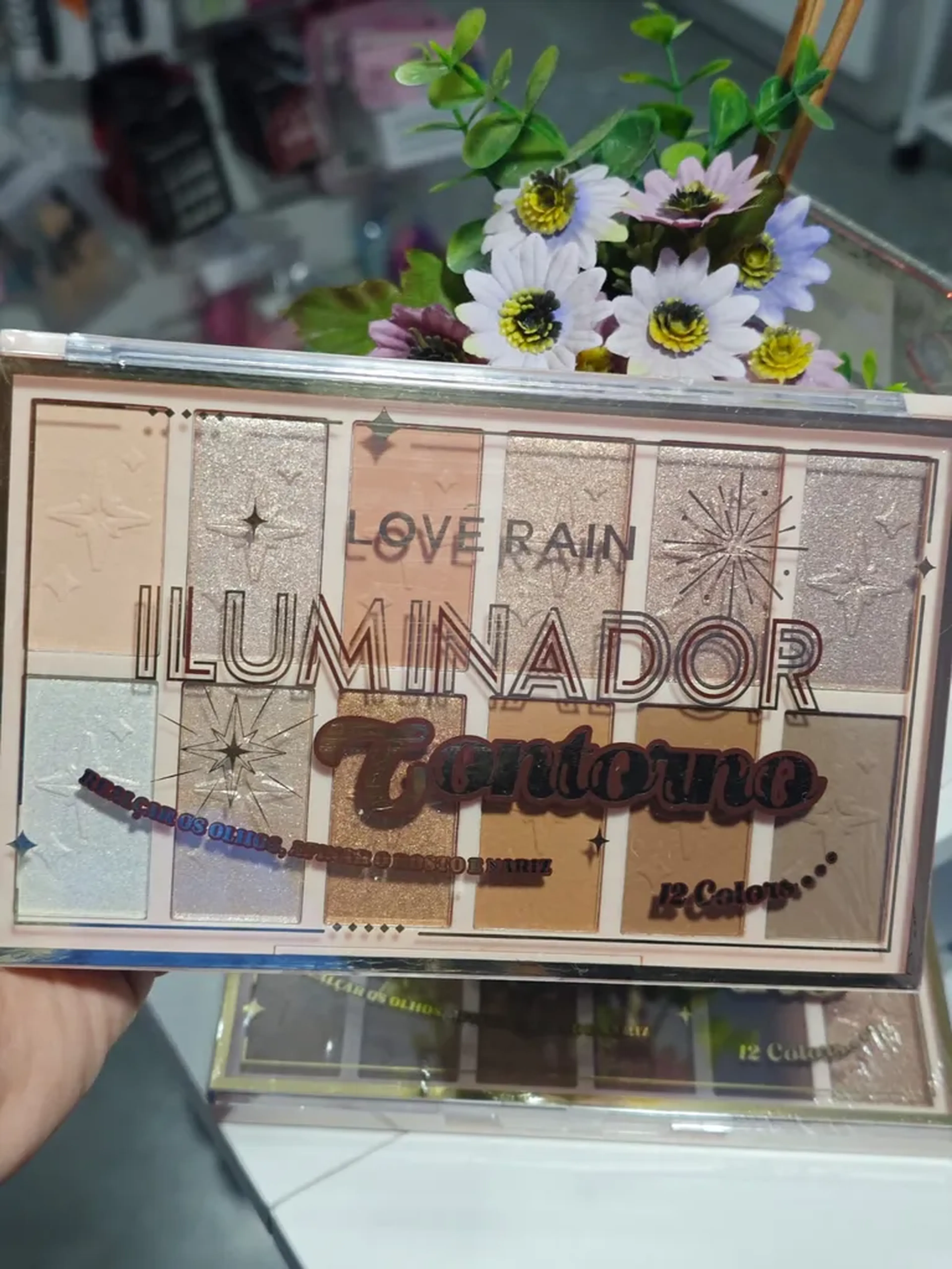 paleta iluminador e contorno imagem