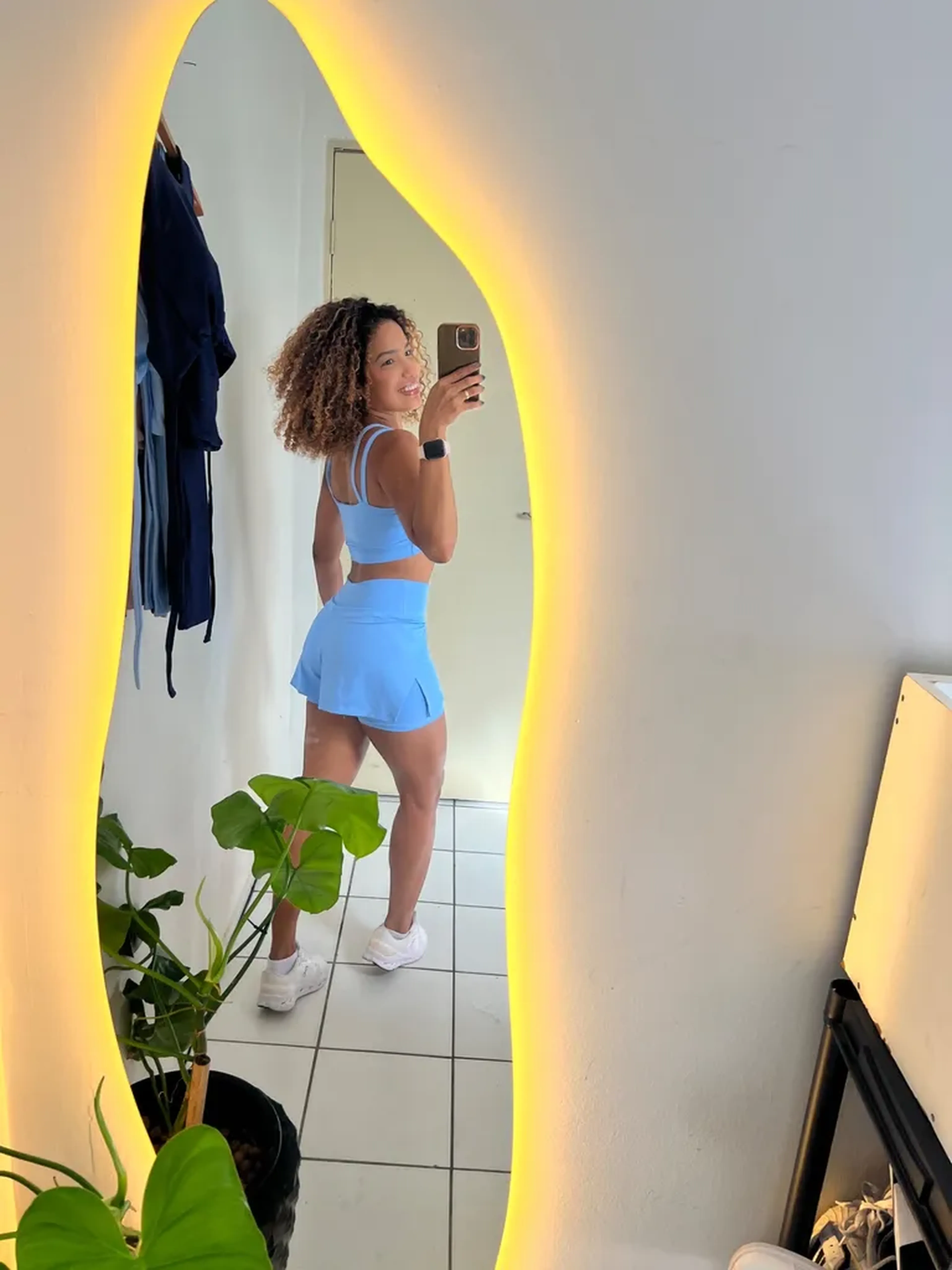 Conj Short Duplo - M azul bb imagem