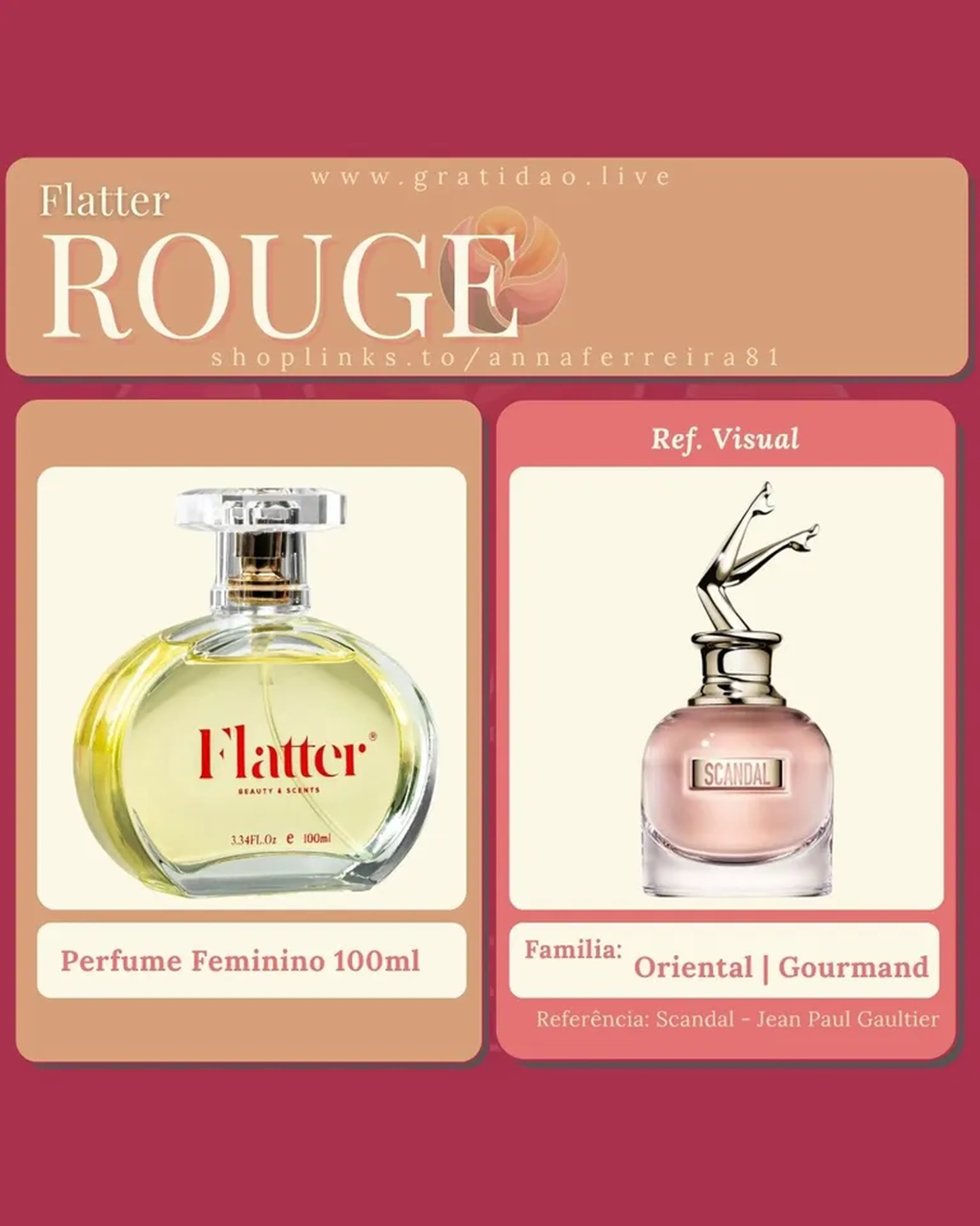 Rouge - Perfume Feminino imagem