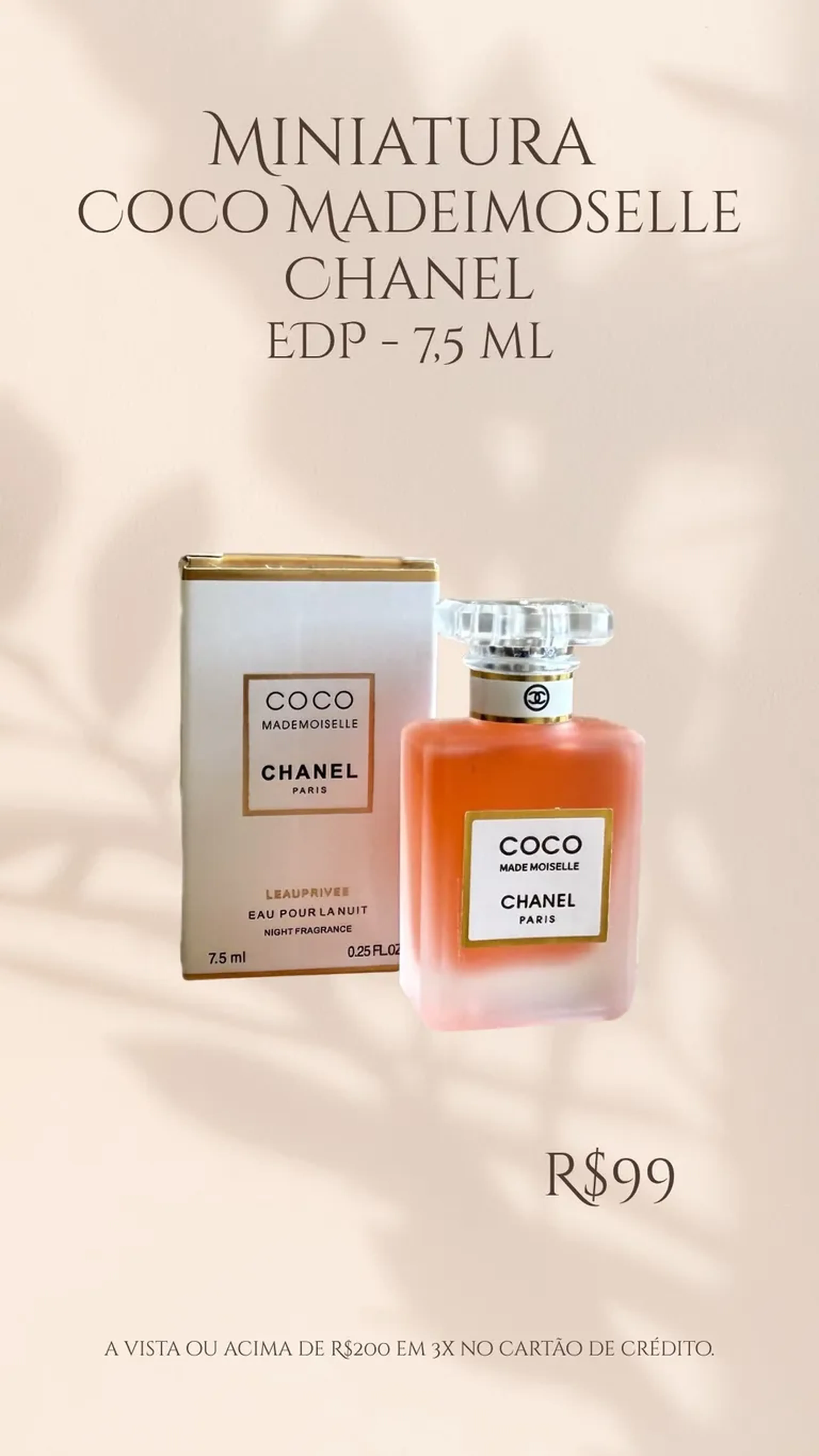 Miniatura Coco Mademoiselle Chanel imagem