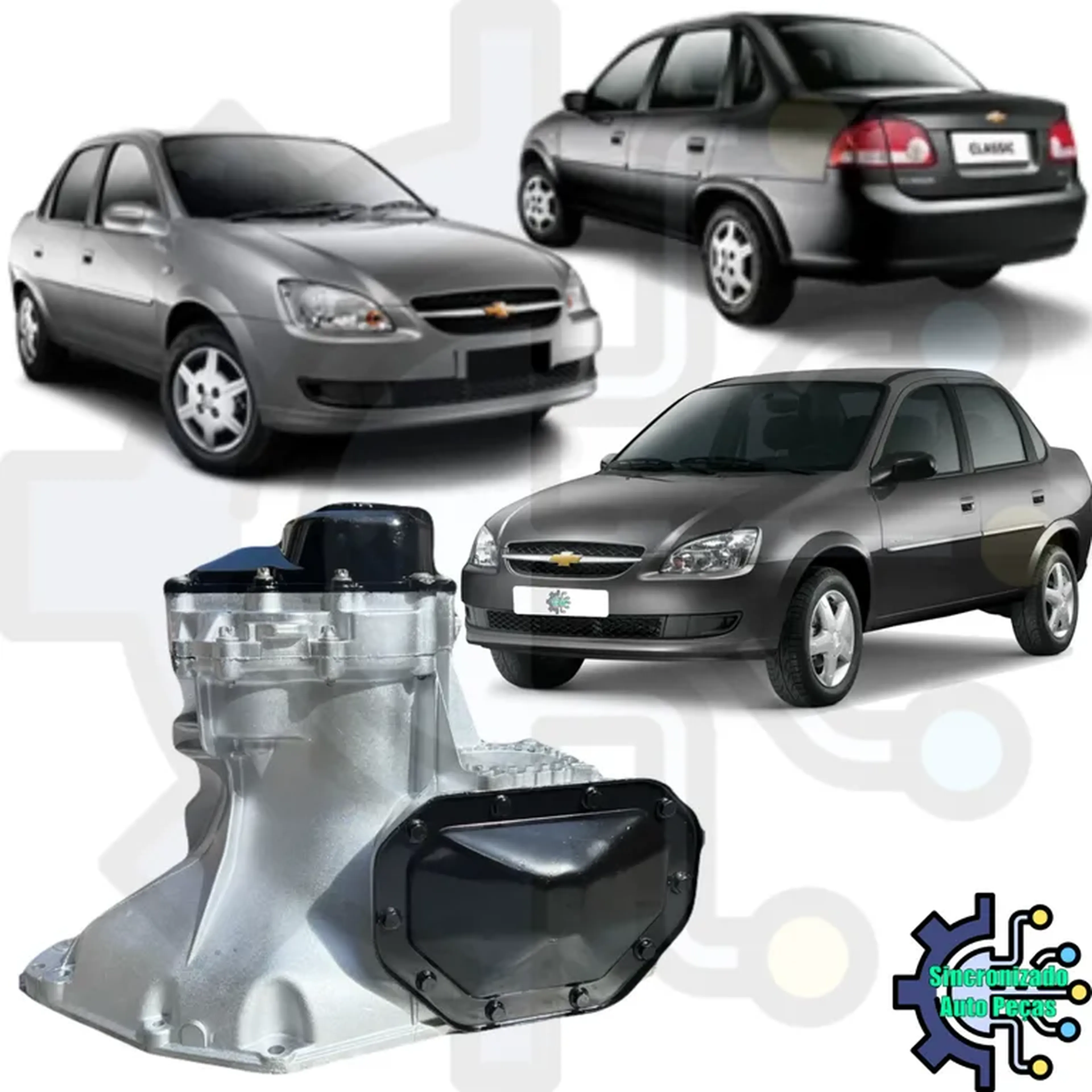 Caixa Câmbio Manual Original Gm Classic 1.0 ano 2008 A 2015 imagem