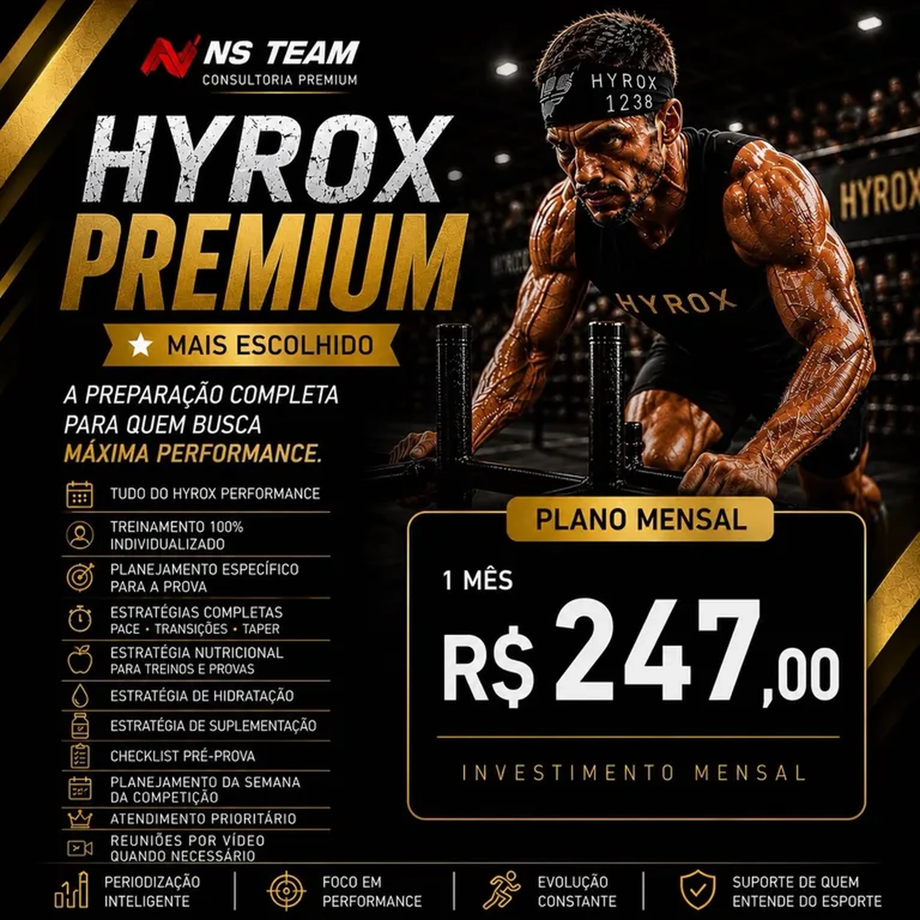 HYROX PREMIUM - Mensal imagem
