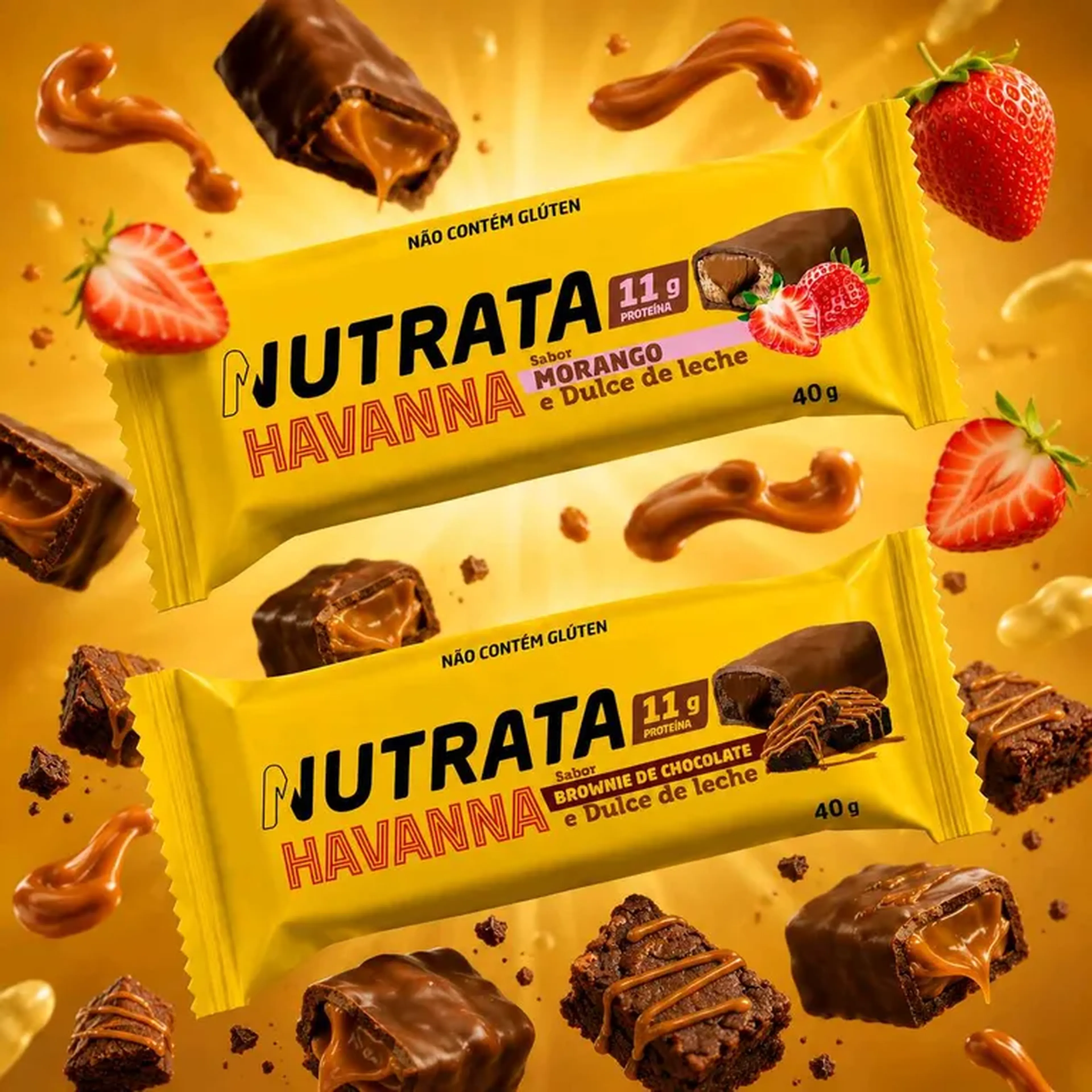 Barra Proteica Havanna 40g | Nutrata imagem