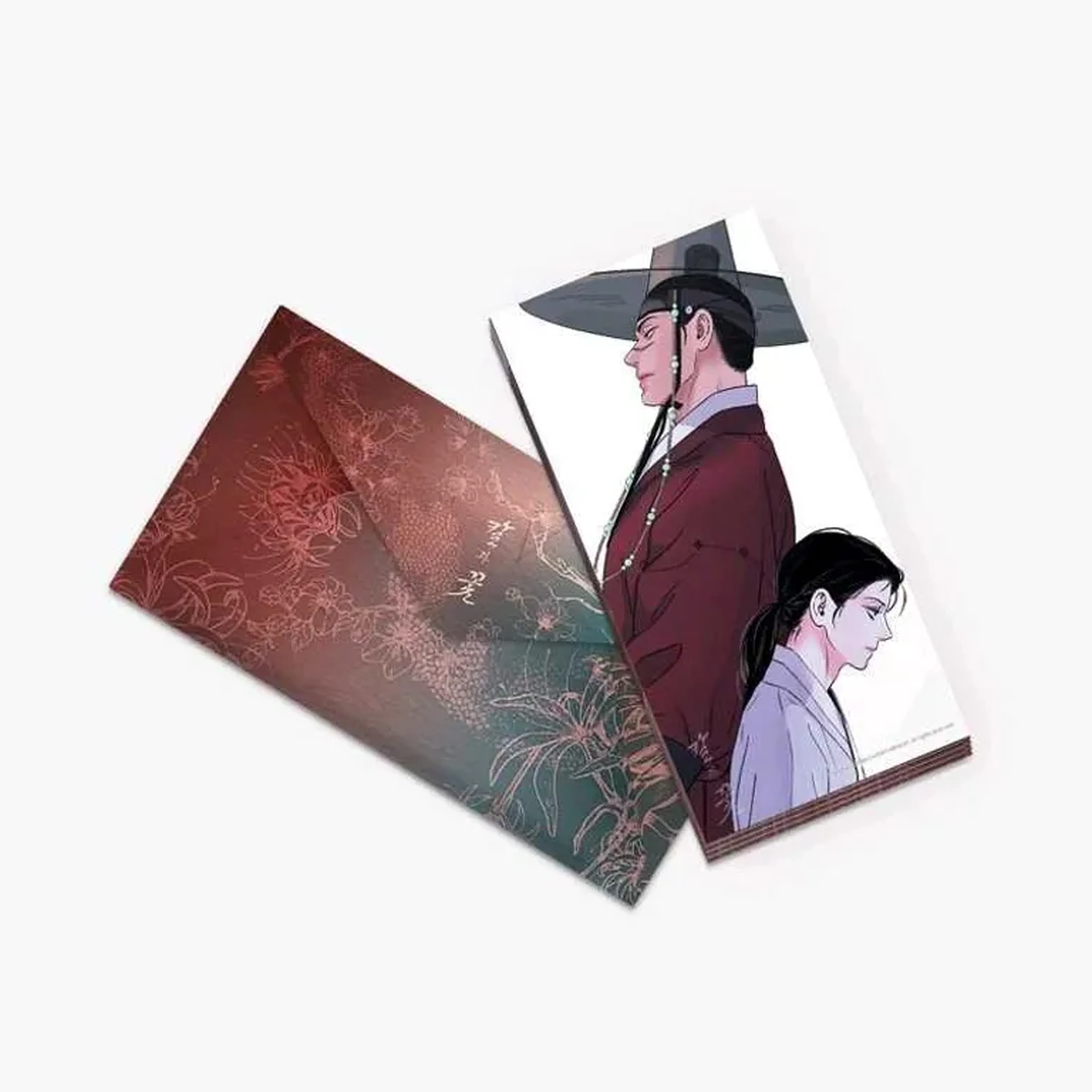 [STEEL UNDER SILK] Folding Screen Postcard imagem
