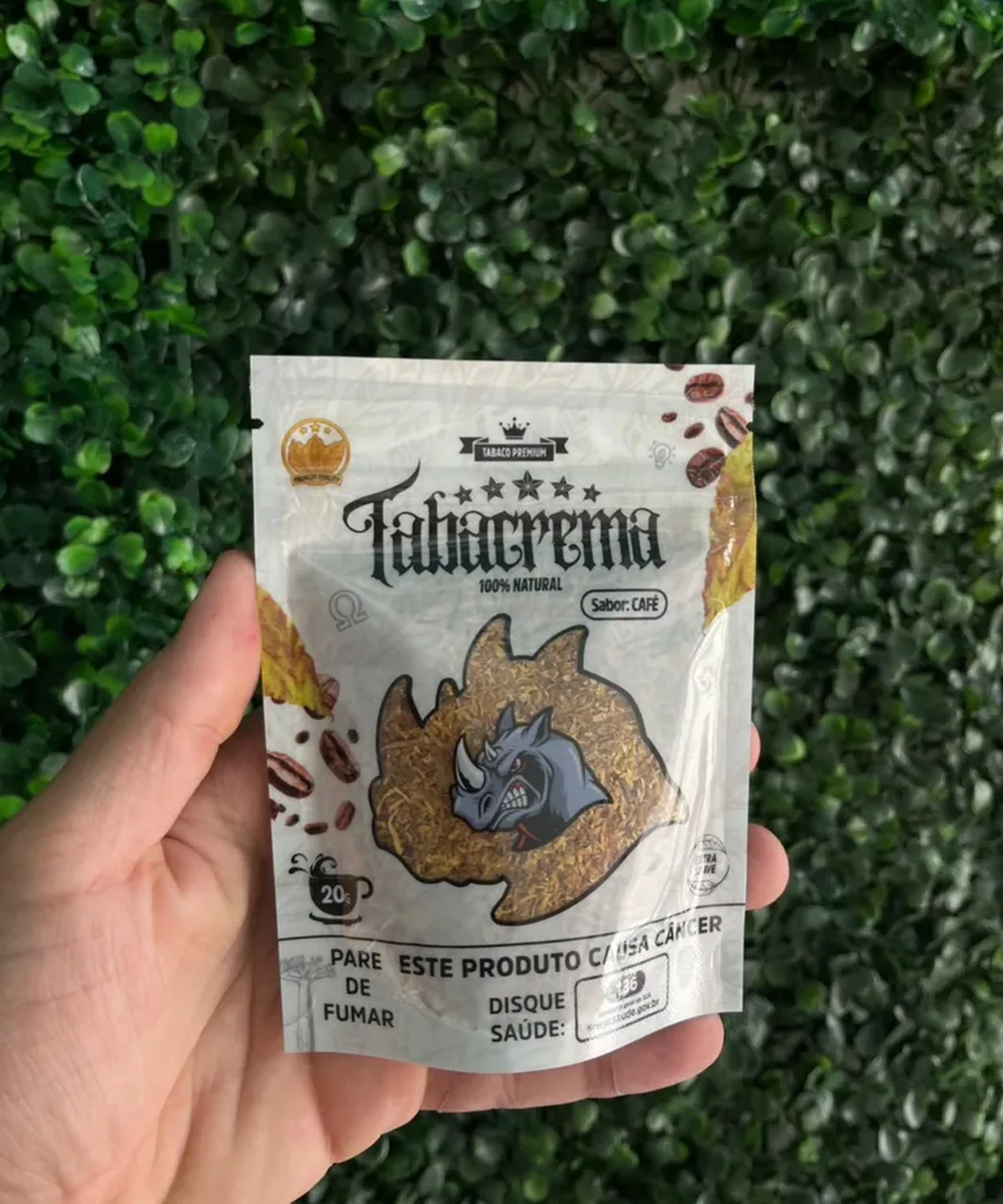 Tabacrema 20g Café imagem