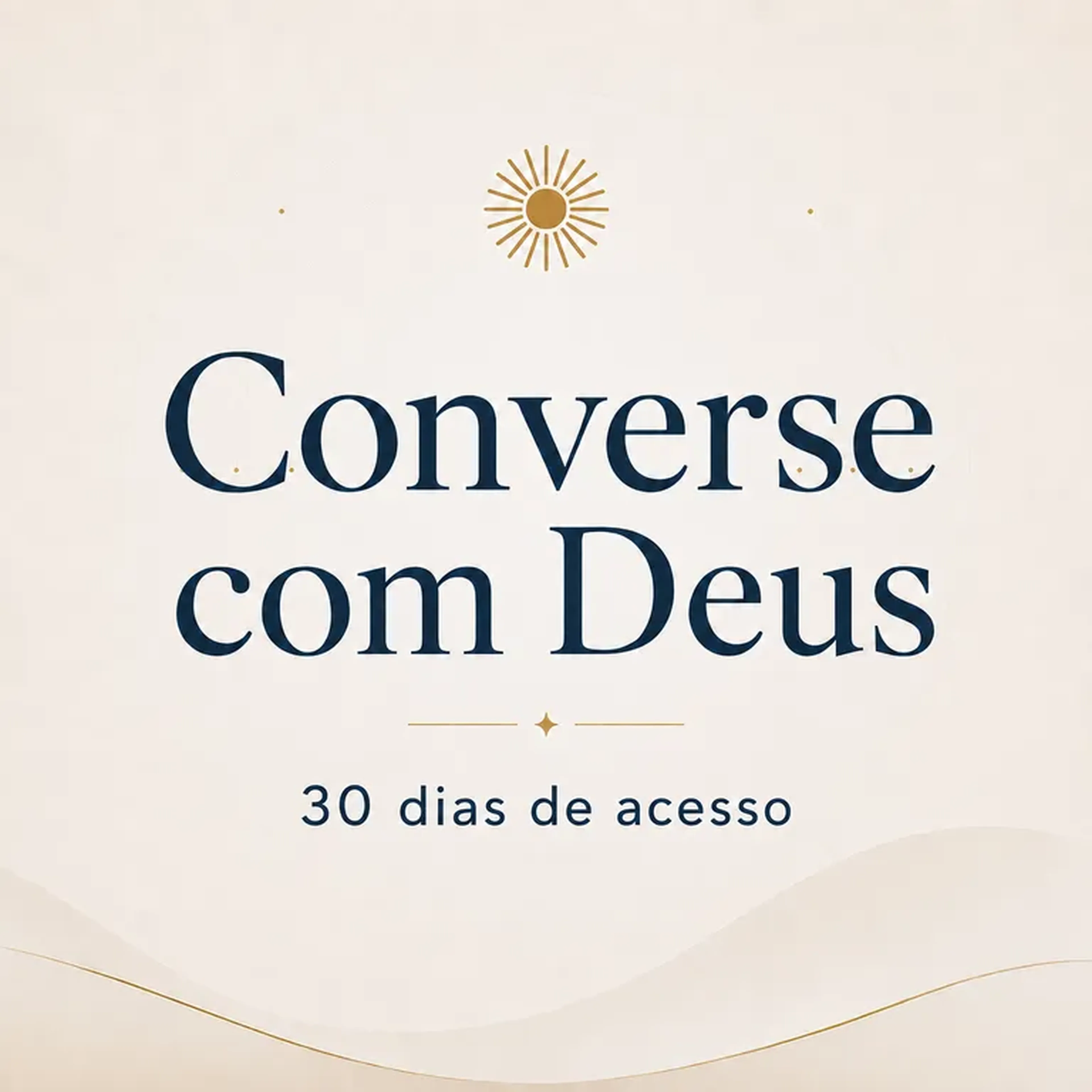 Converse com Deus - 30 dias imagem