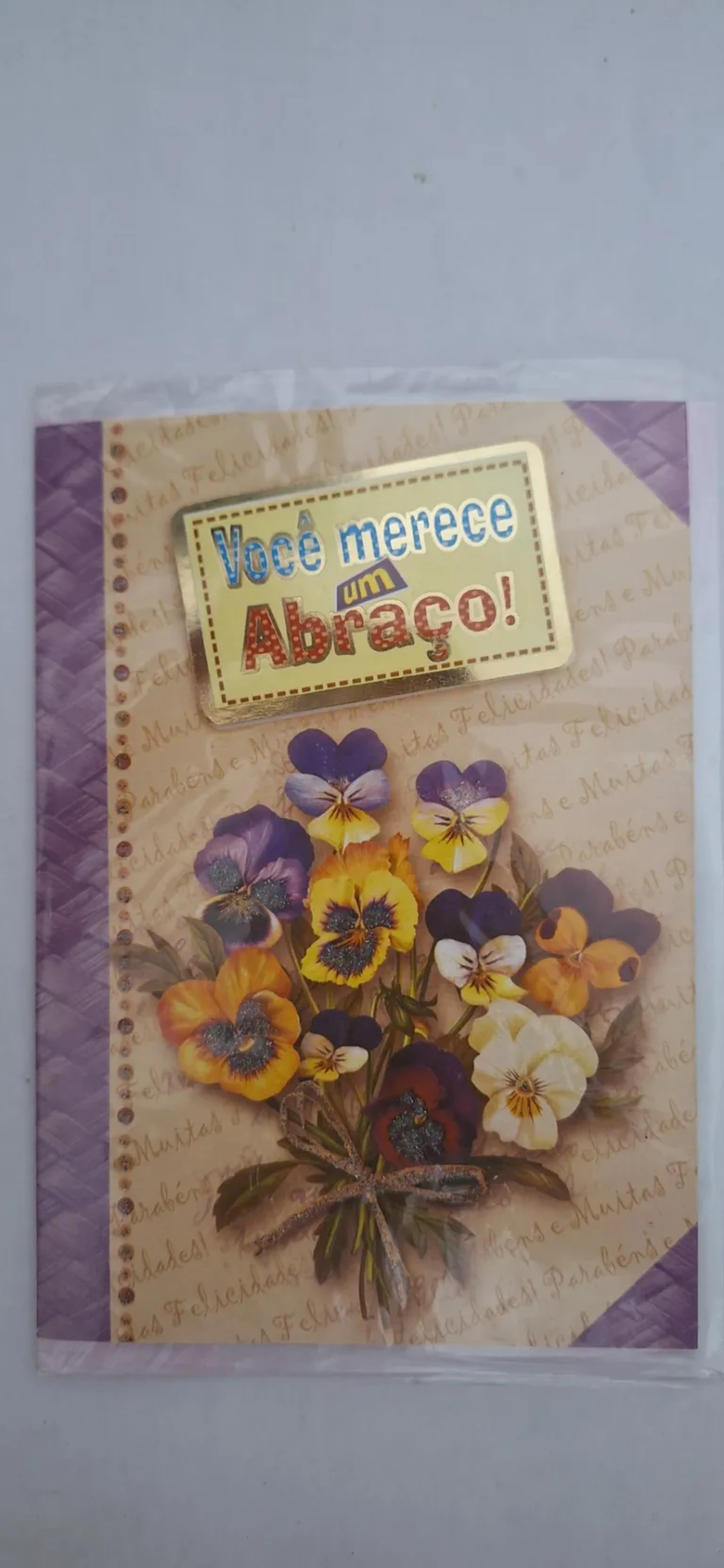 Cartão de Mensagen Aniversário CTM 441 imagem