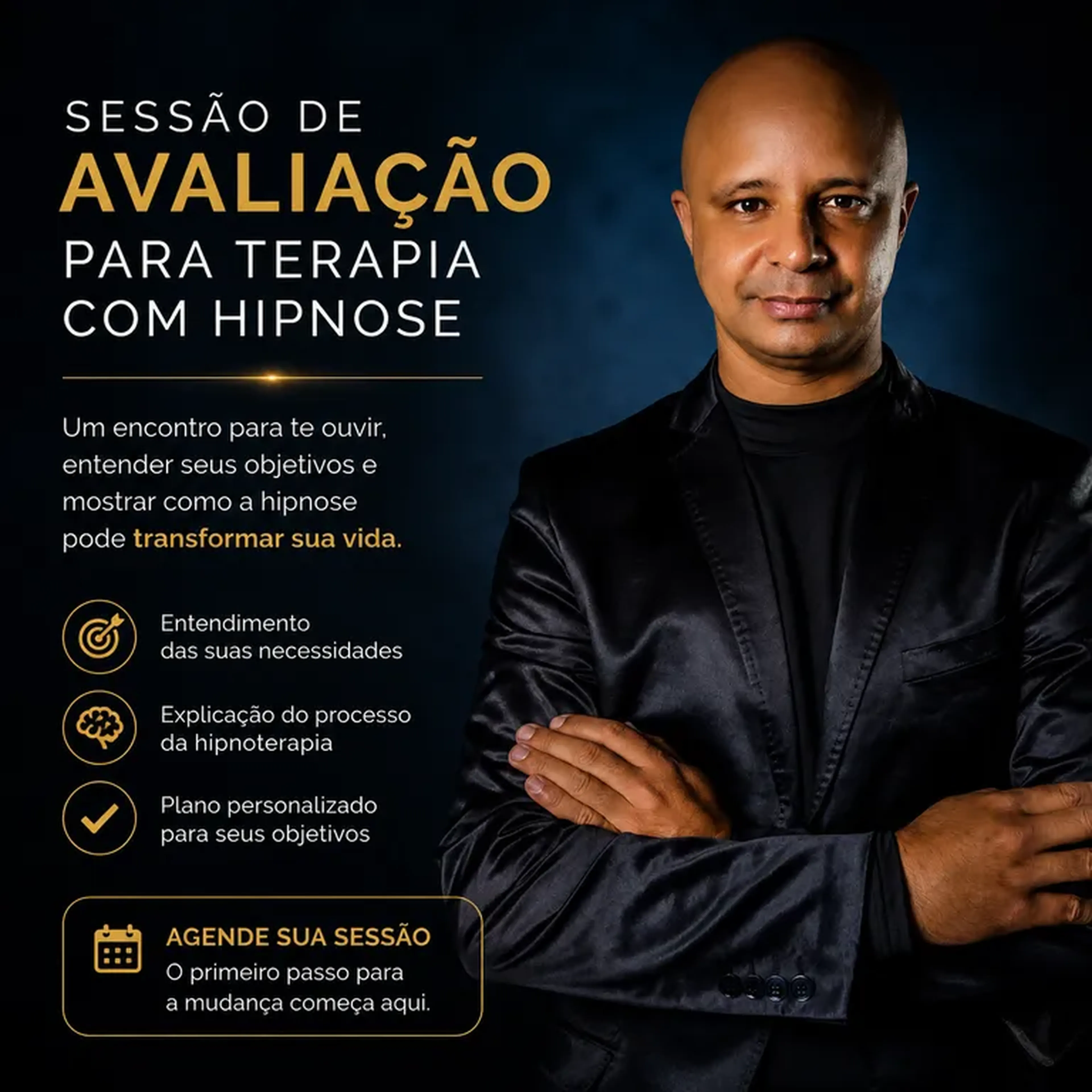 Sessão de Avaliação para Terapia com Hipnose imagem