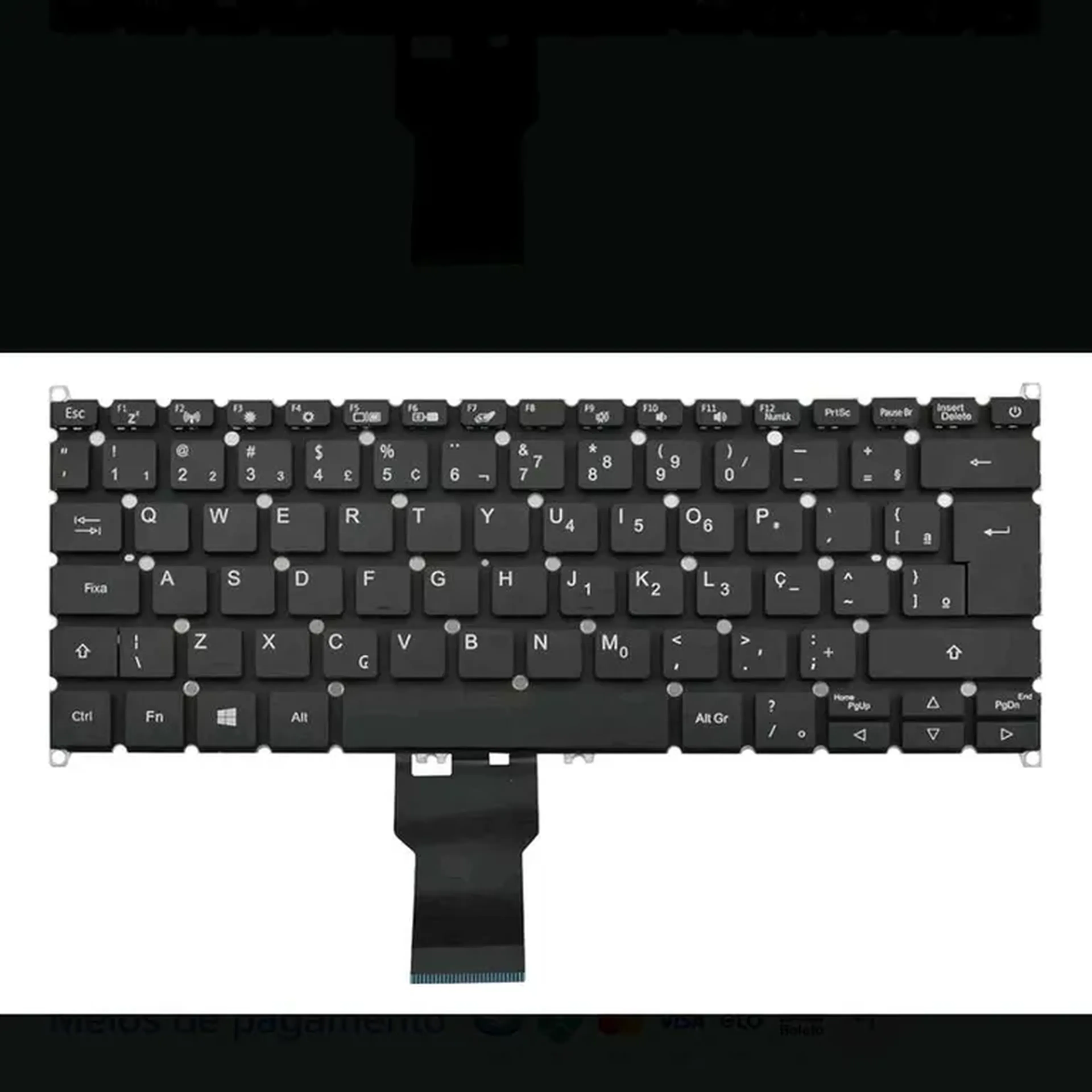 Teclado Para Notebook Acer Aspire 5 imagem