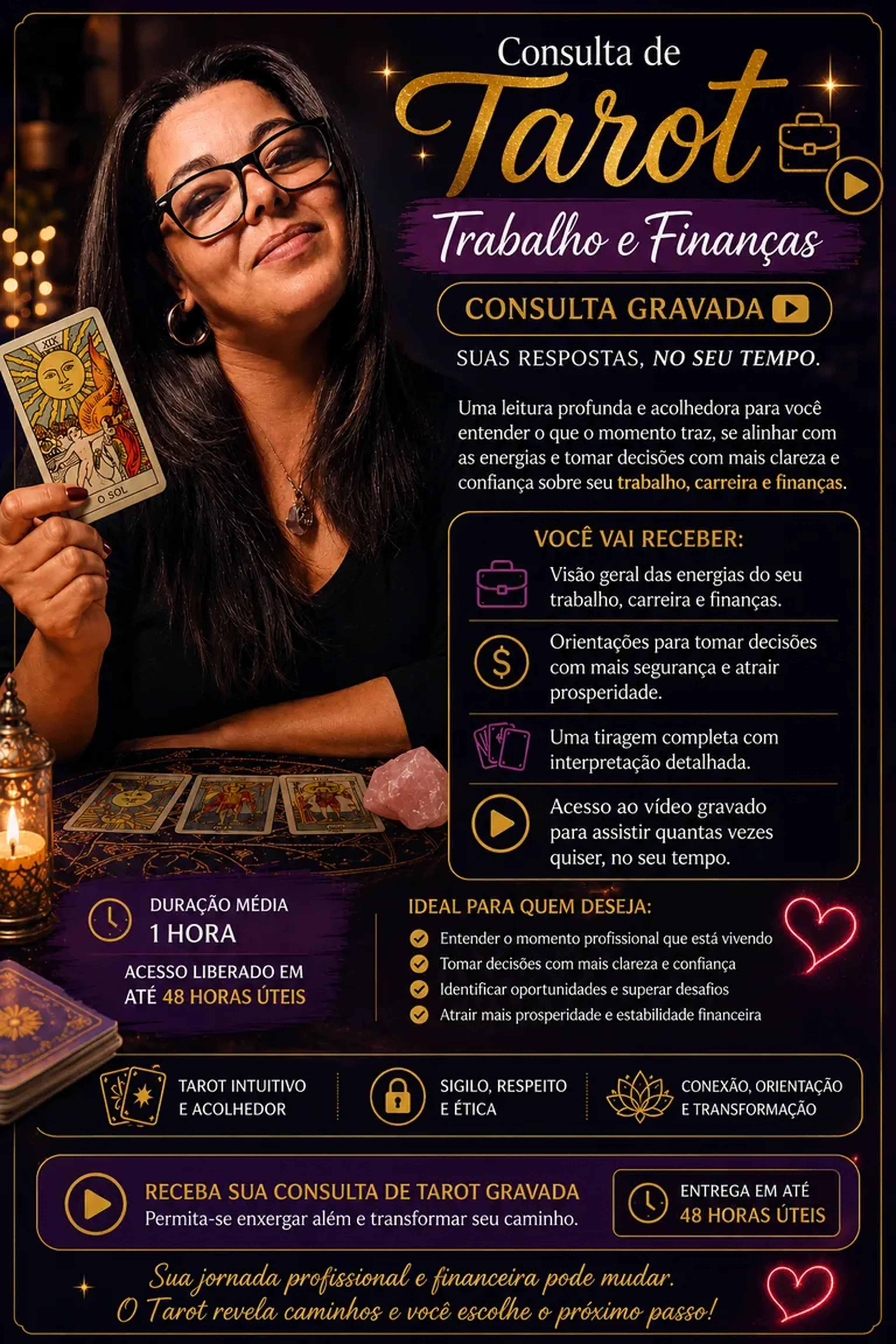 Consulta Específica - Trabalho e Finanças (GRAVADA) imagem