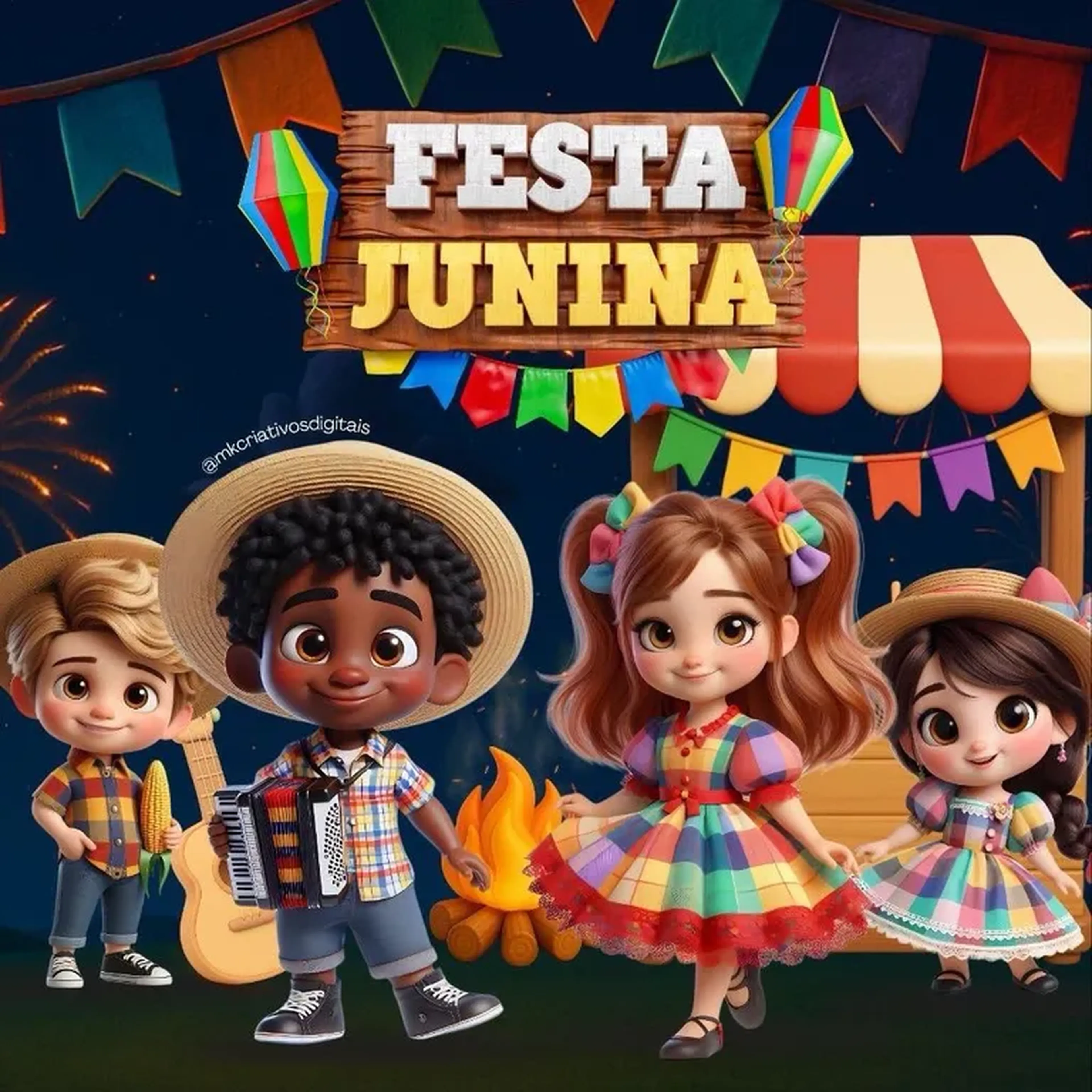 Festa Junina - Kit Digital PNG imagem