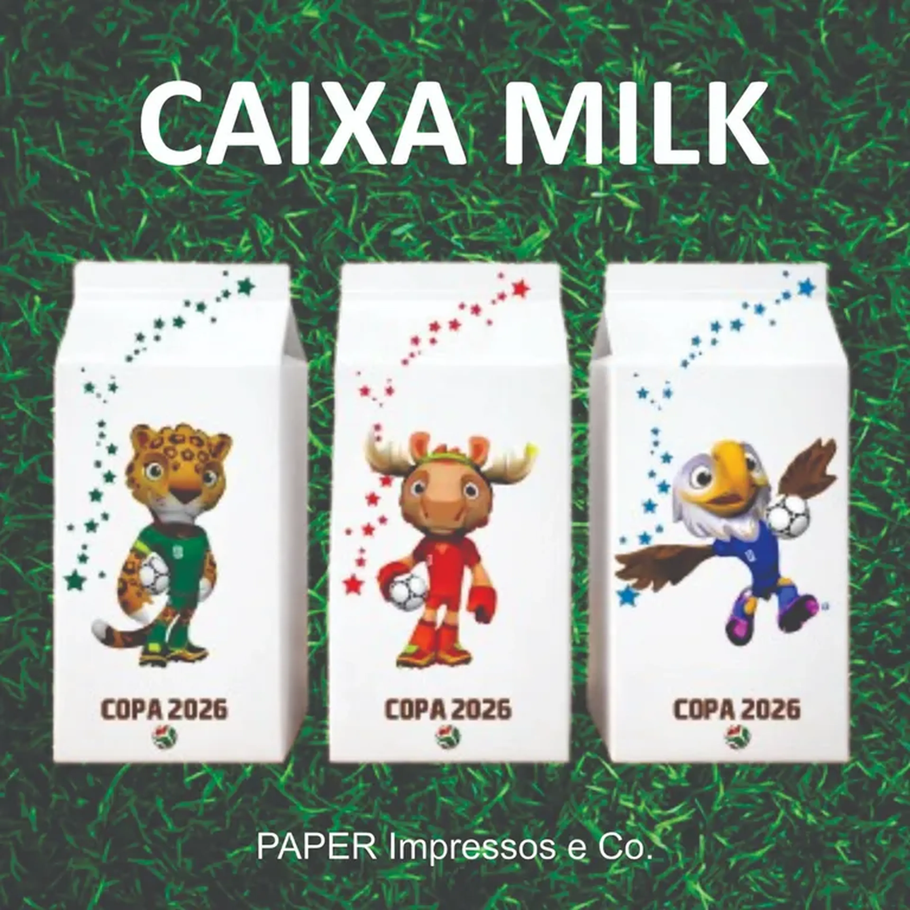 CAIXA MILK COPA 26 imagem