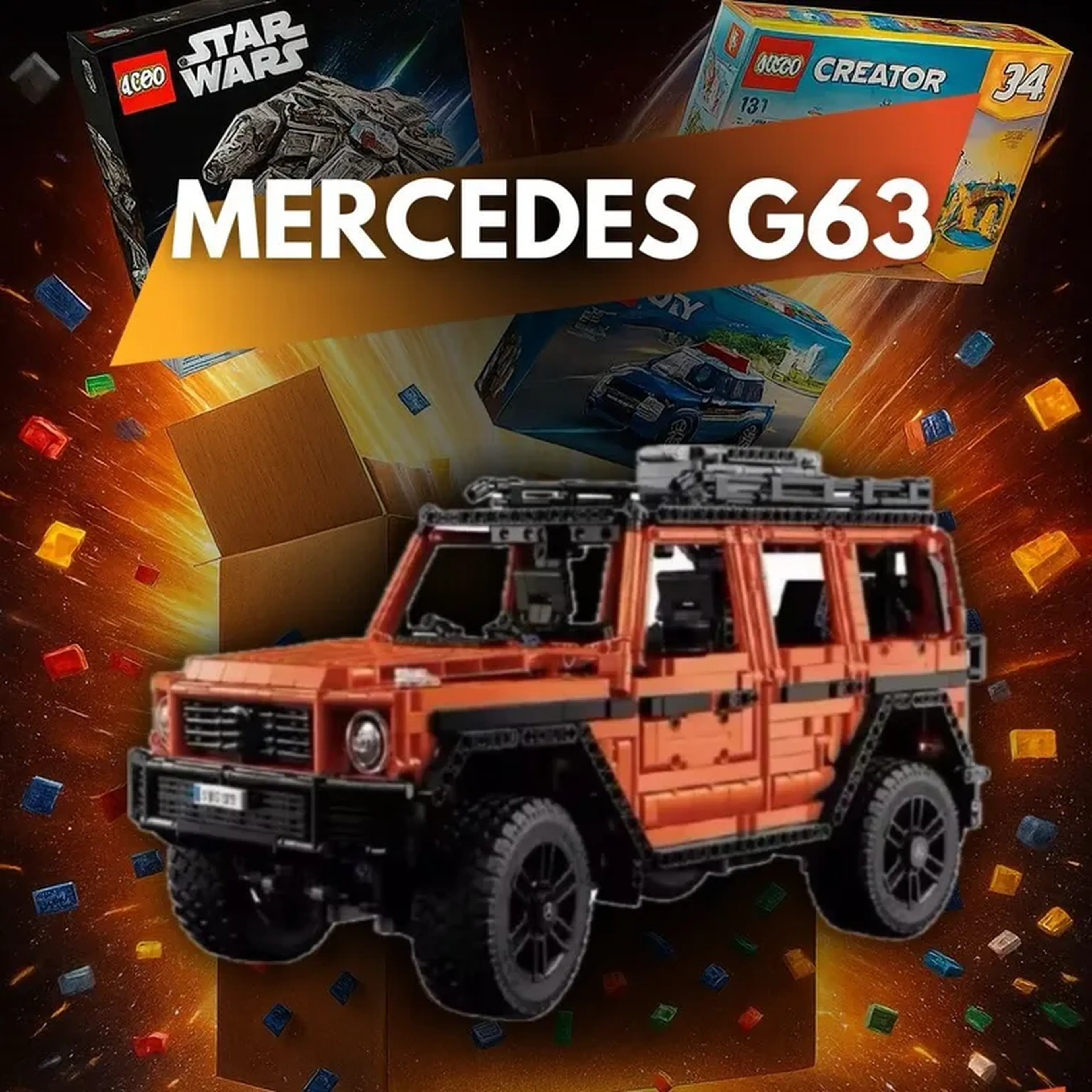LEGO MERCEDES G63 imagem