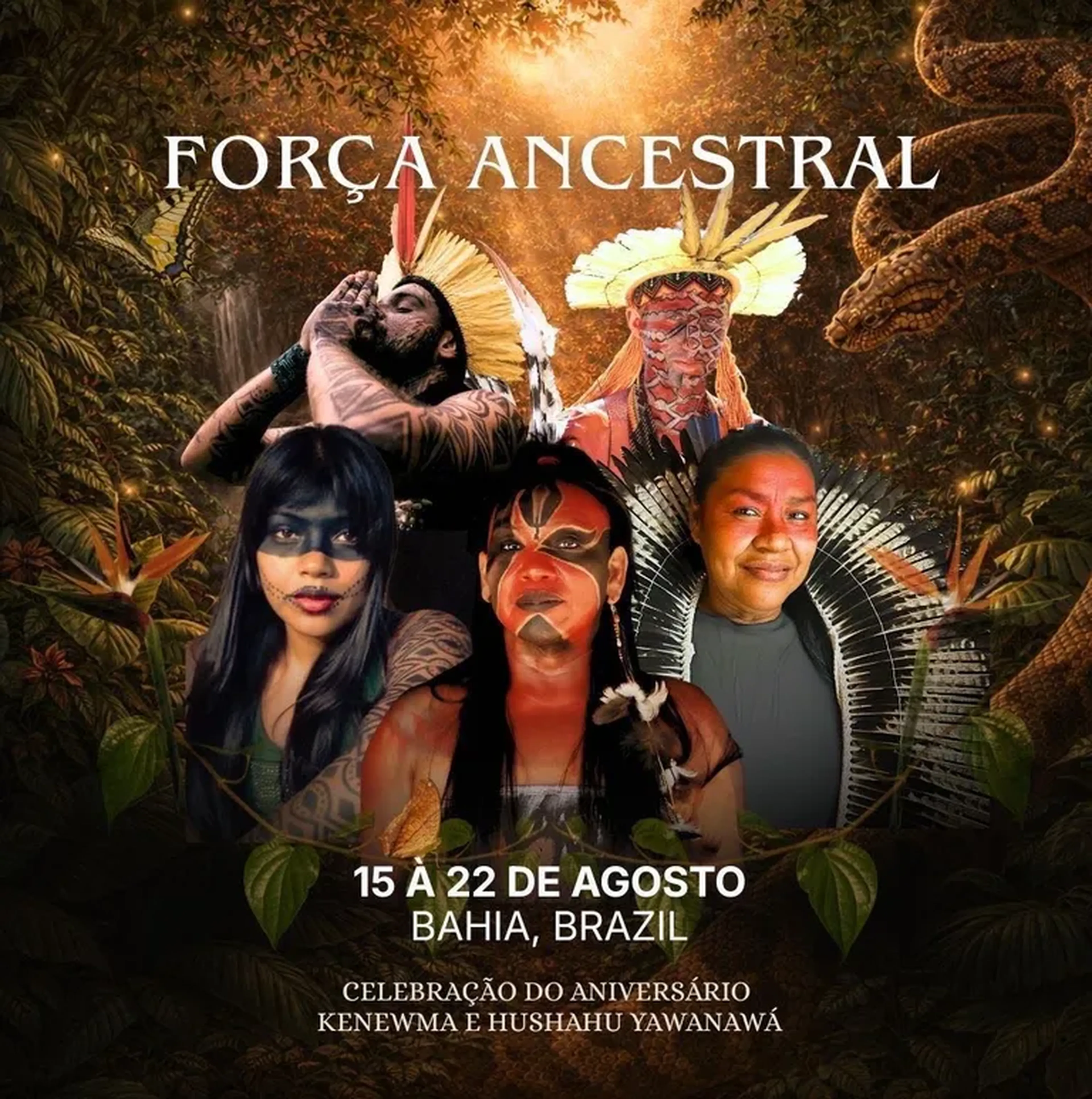 Retiro Força Ancestral - Camping imagem