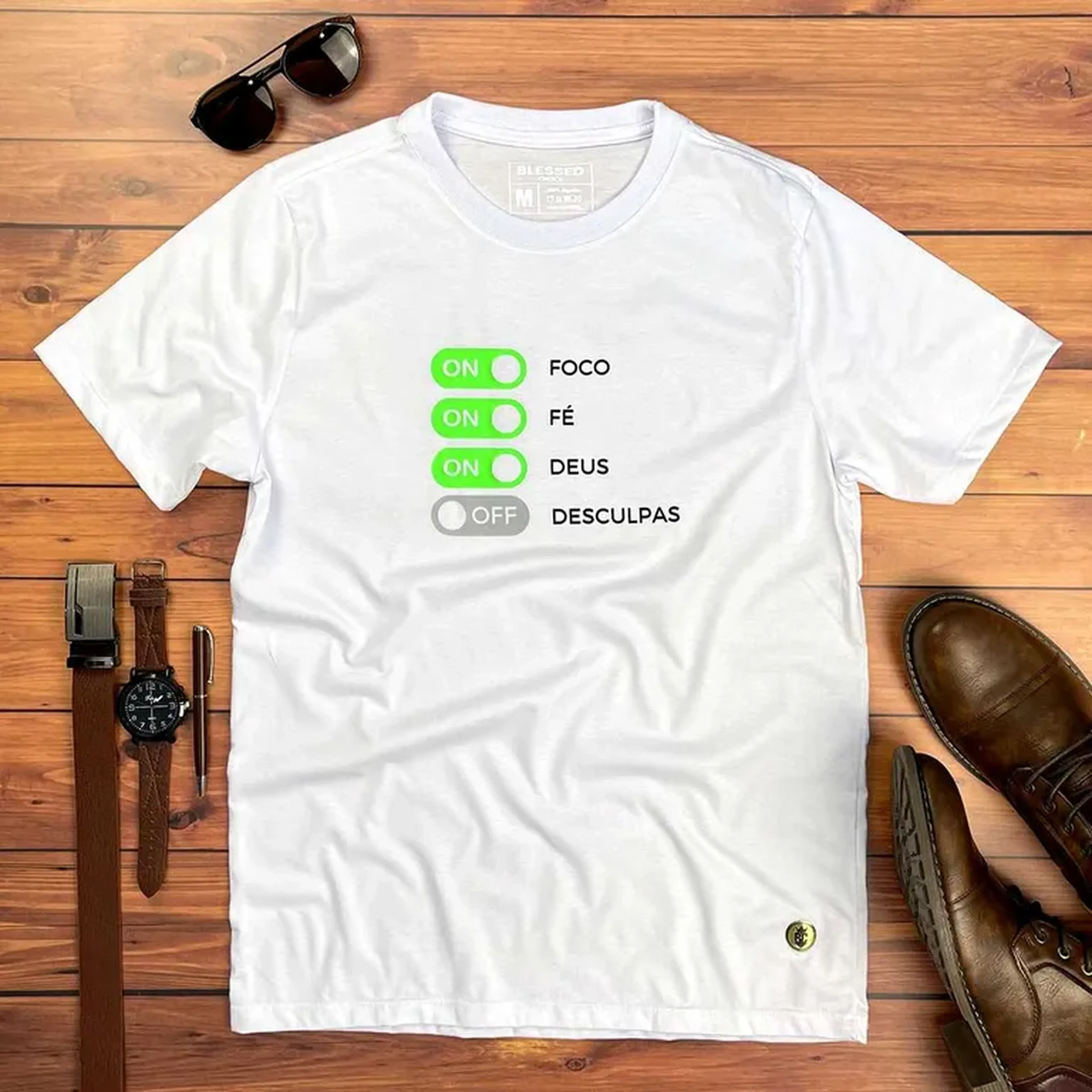 Camiseta Branca On Of imagem