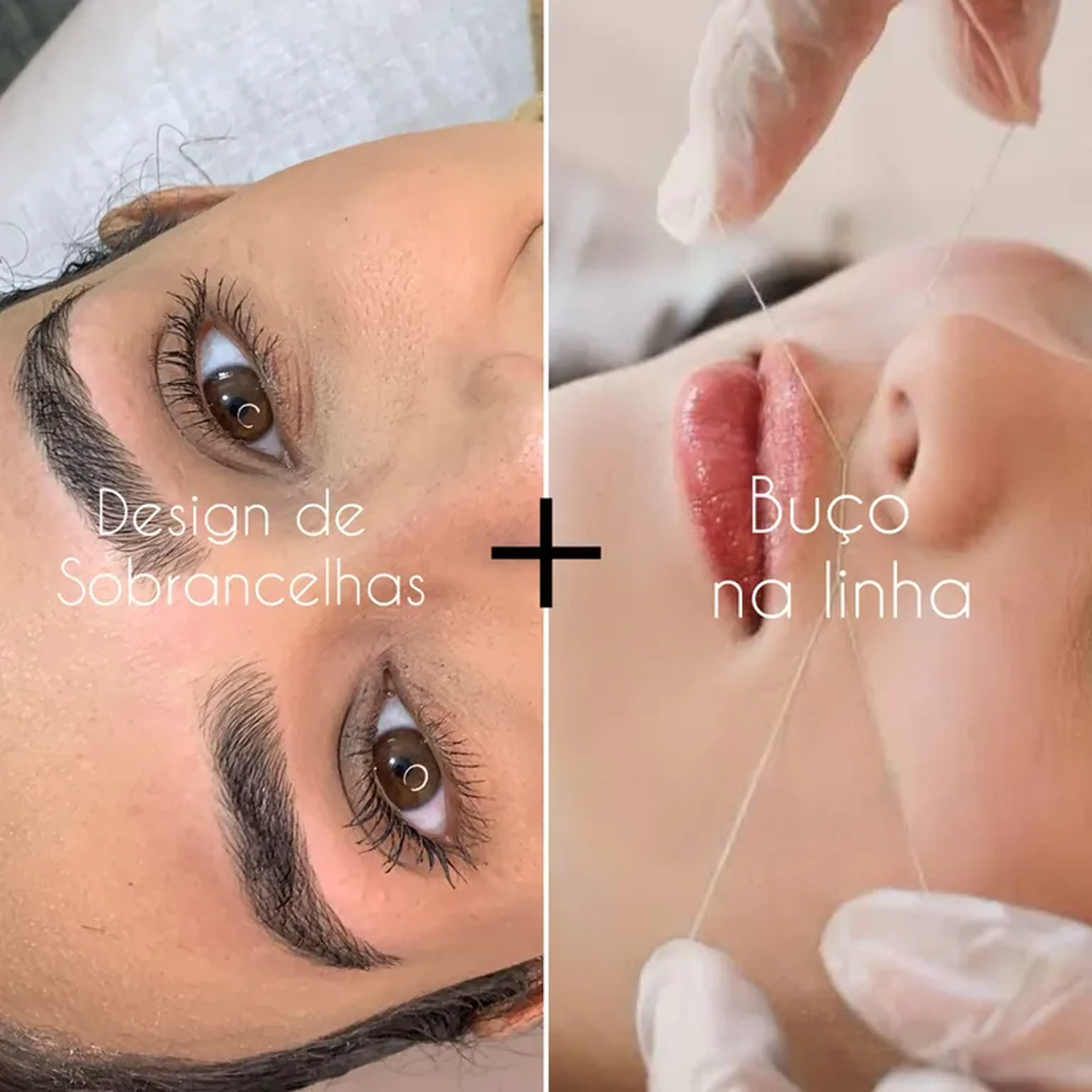 Design de Sobrancelha + Buço imagem