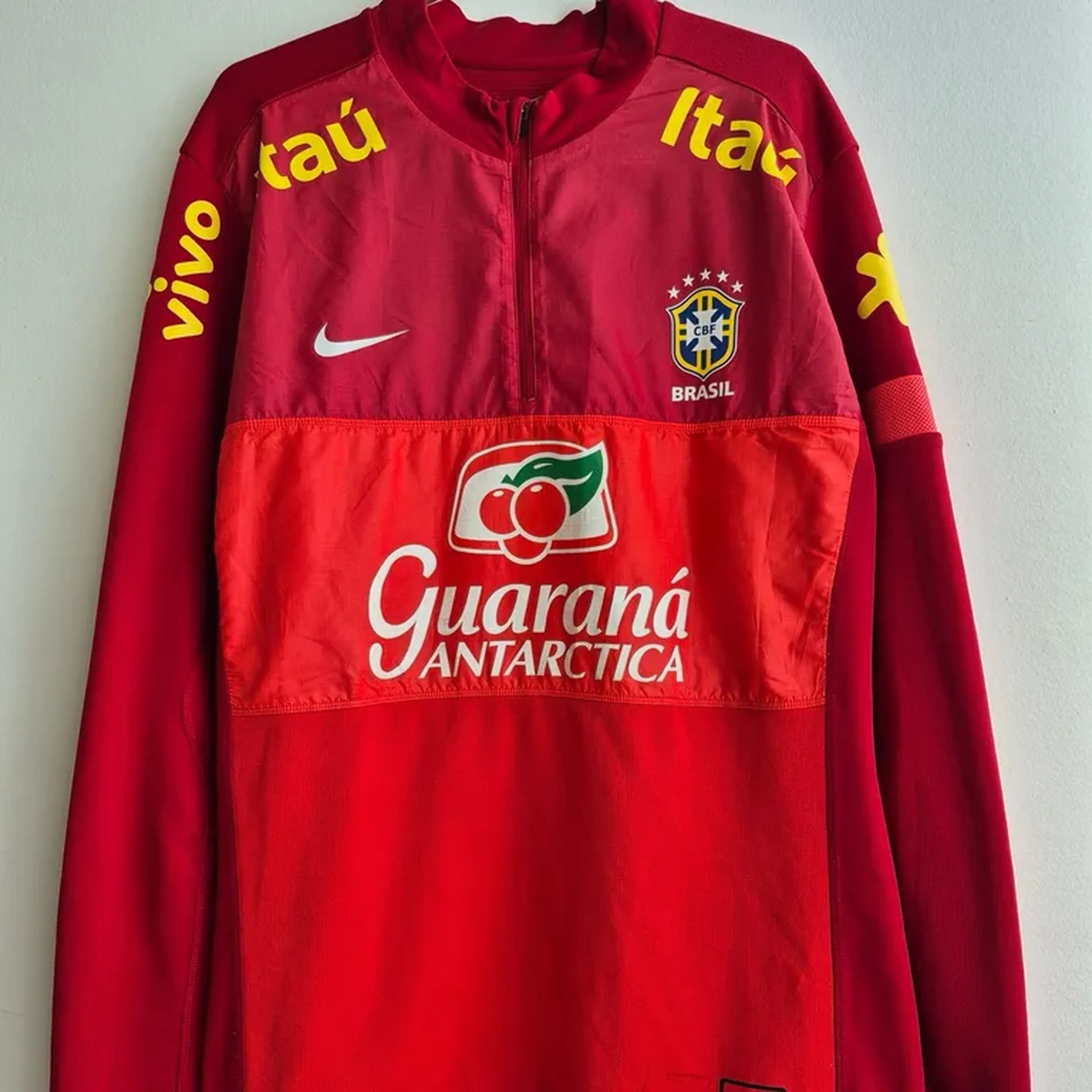 agasalho seleção 2011 vermelho - oficial imagem