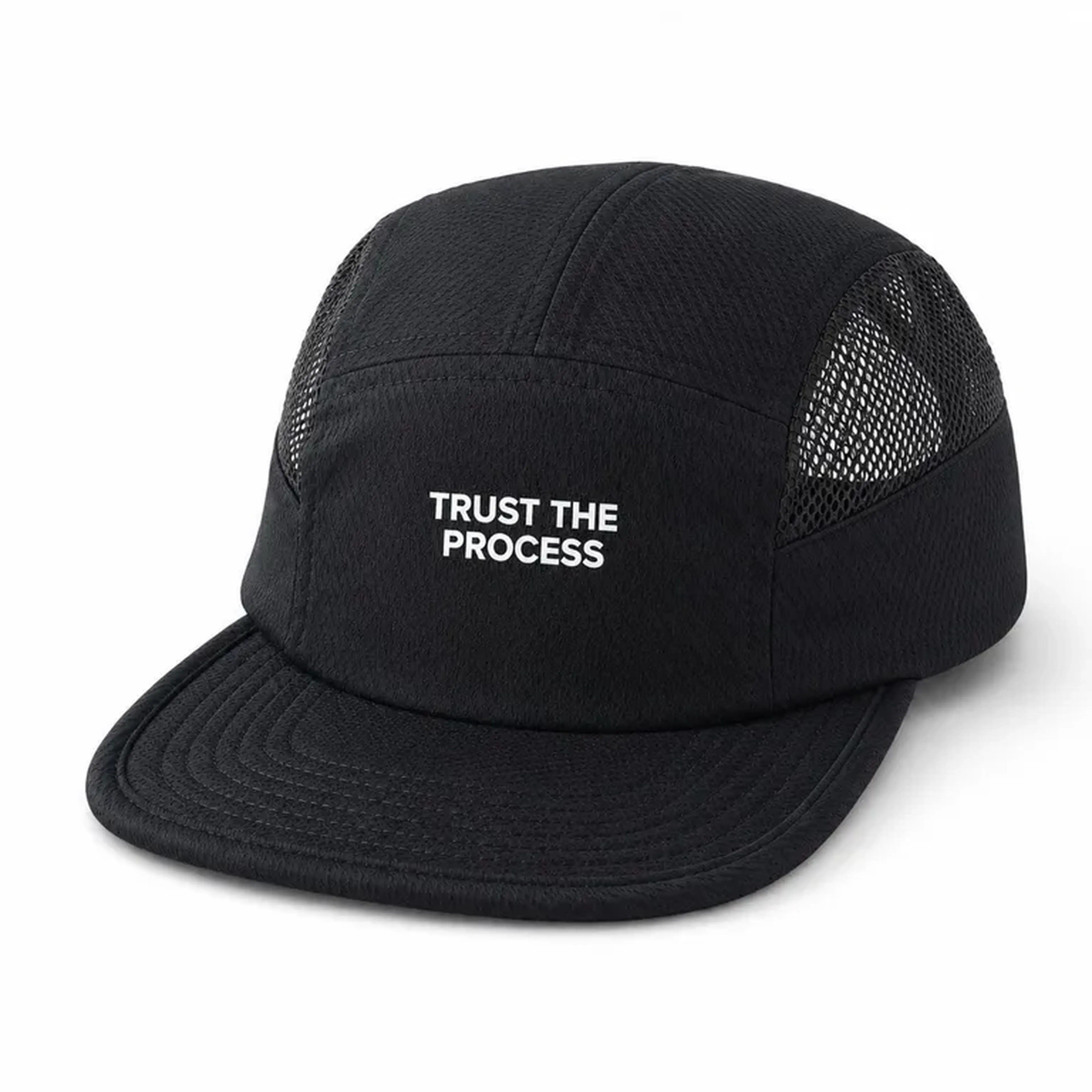 Boné Five Panel - Trust the Process - Preto imagem