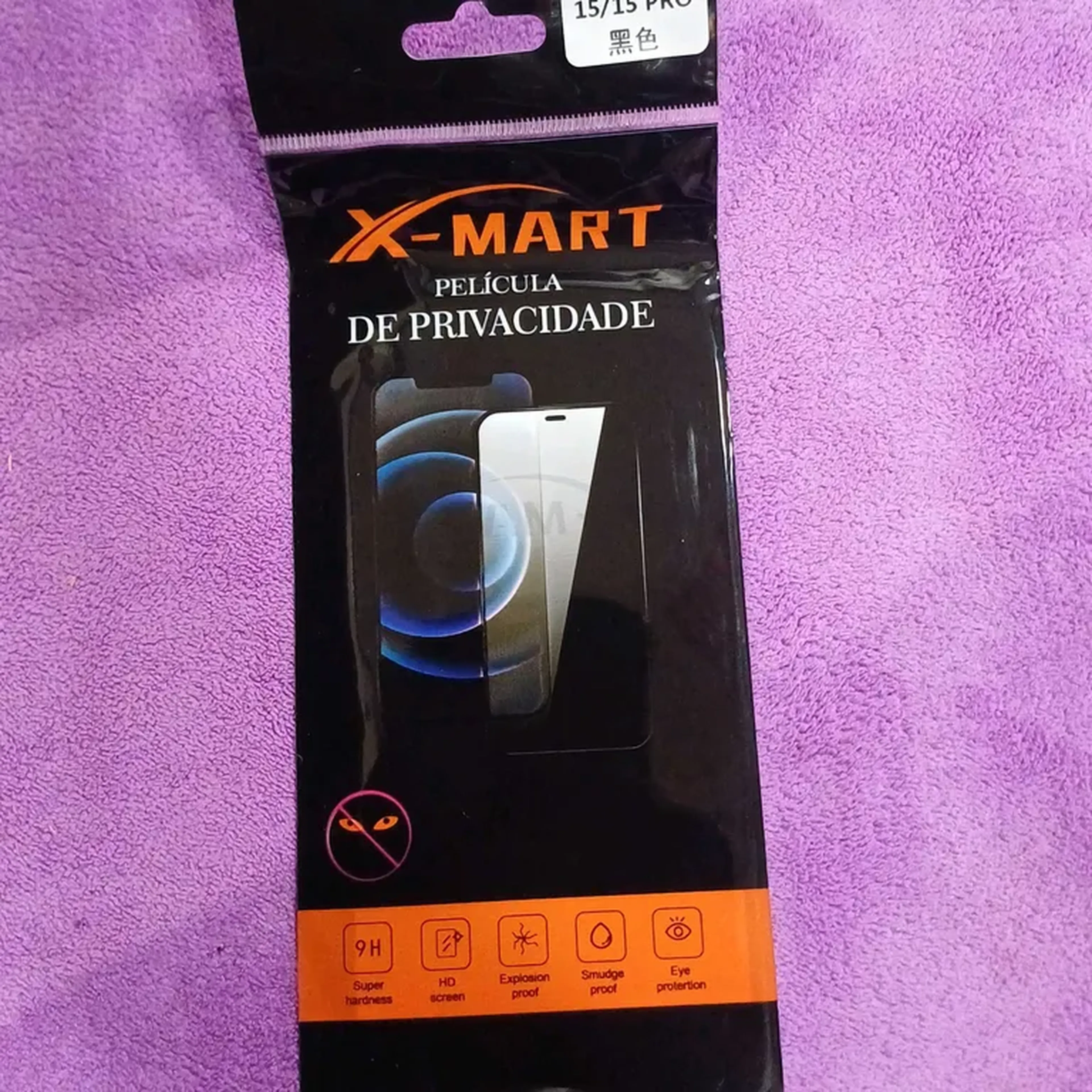 Pelicula Para Iphone 15, 15 Pro, de Privacidade imagem