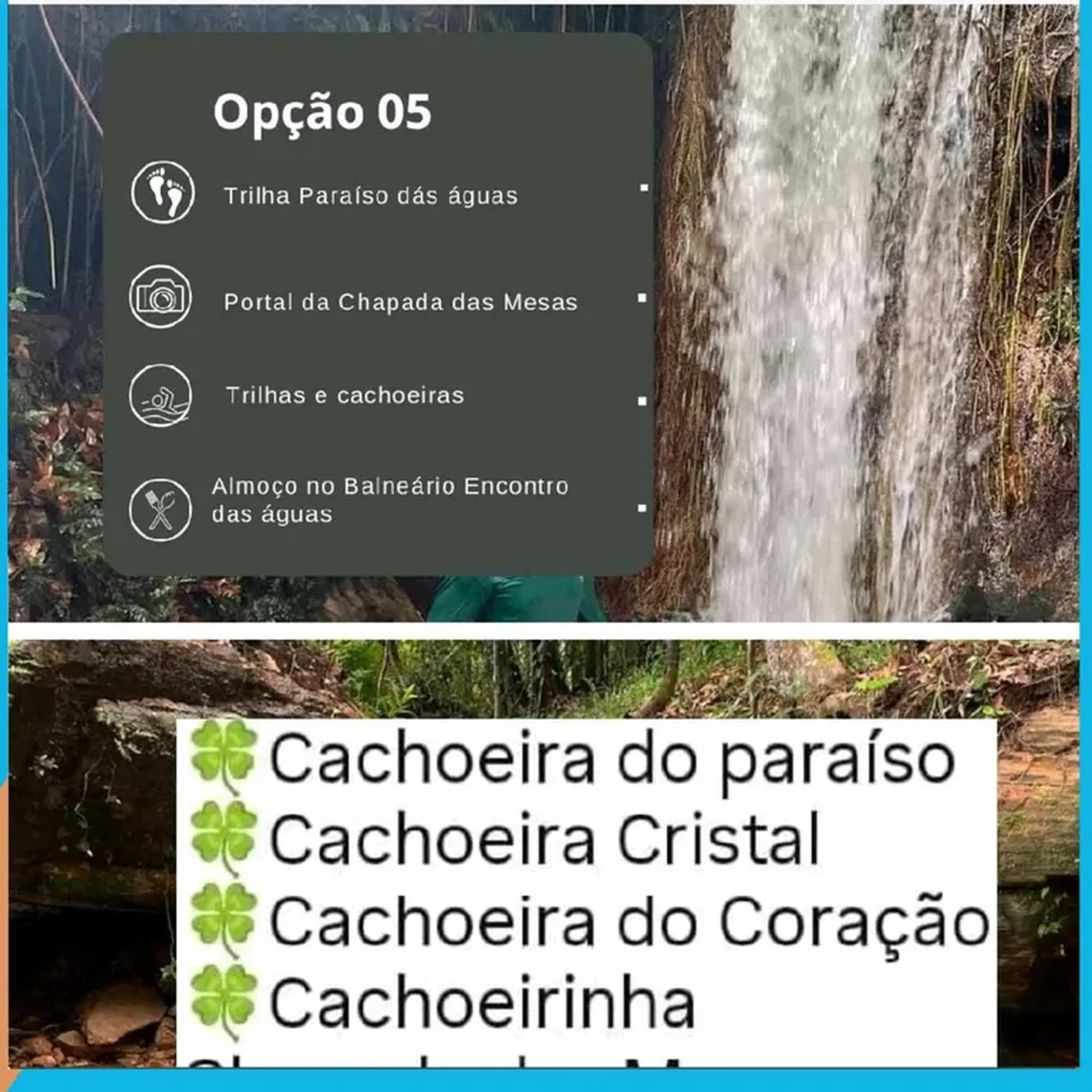 Trilha Paraíso das Águas imagem