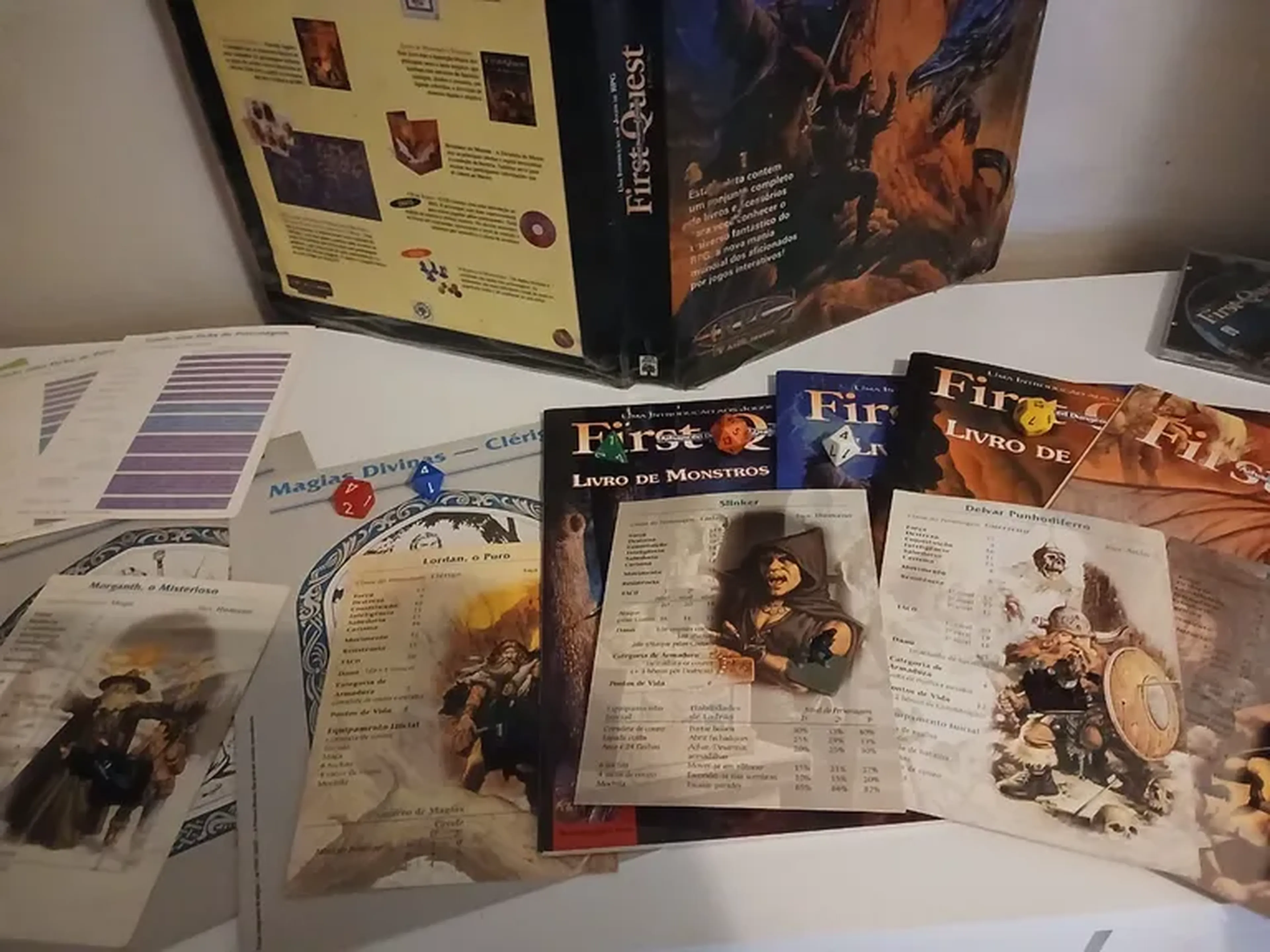 First Quest original completo imagem