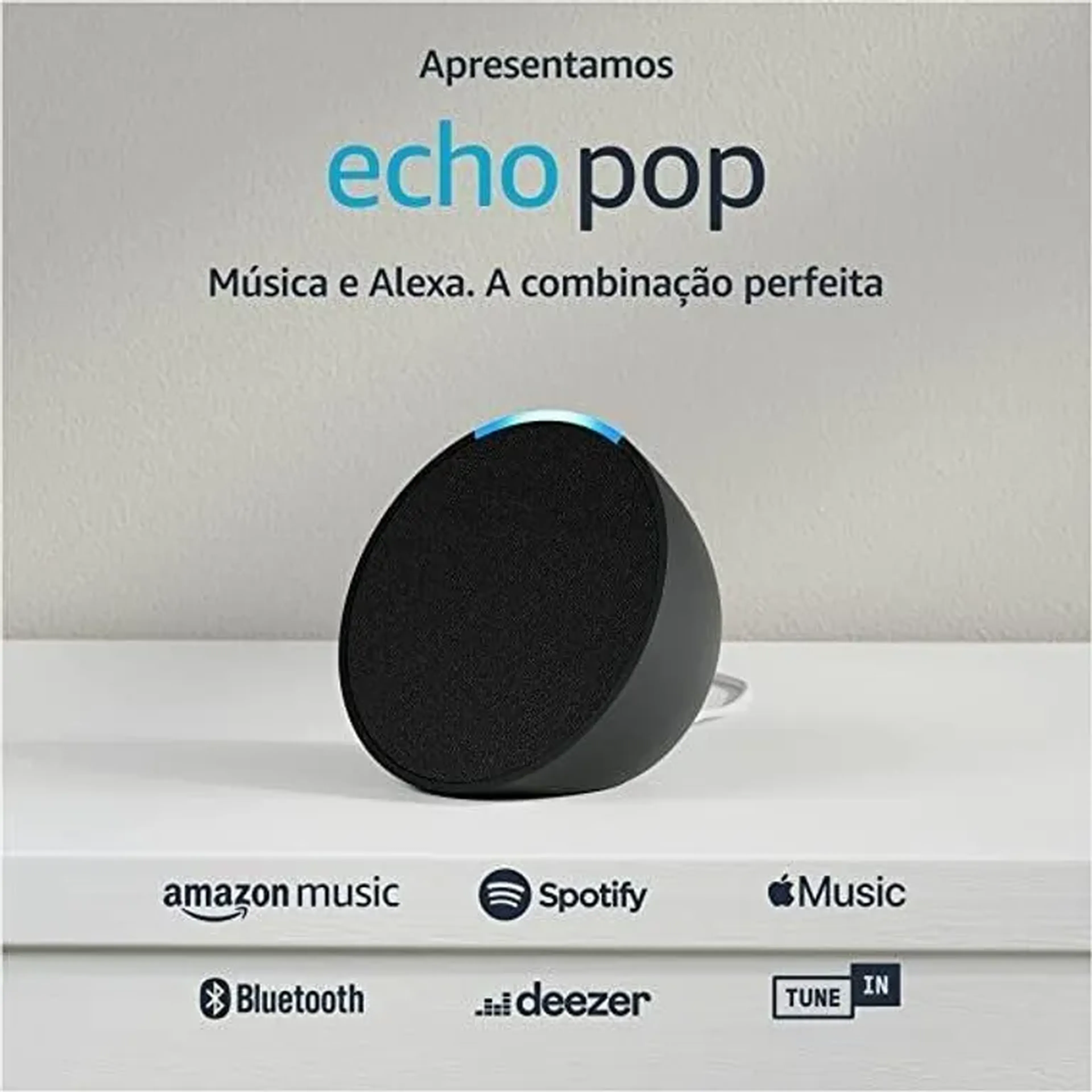 Echo Pop Smart Speaker com Alexa imagem