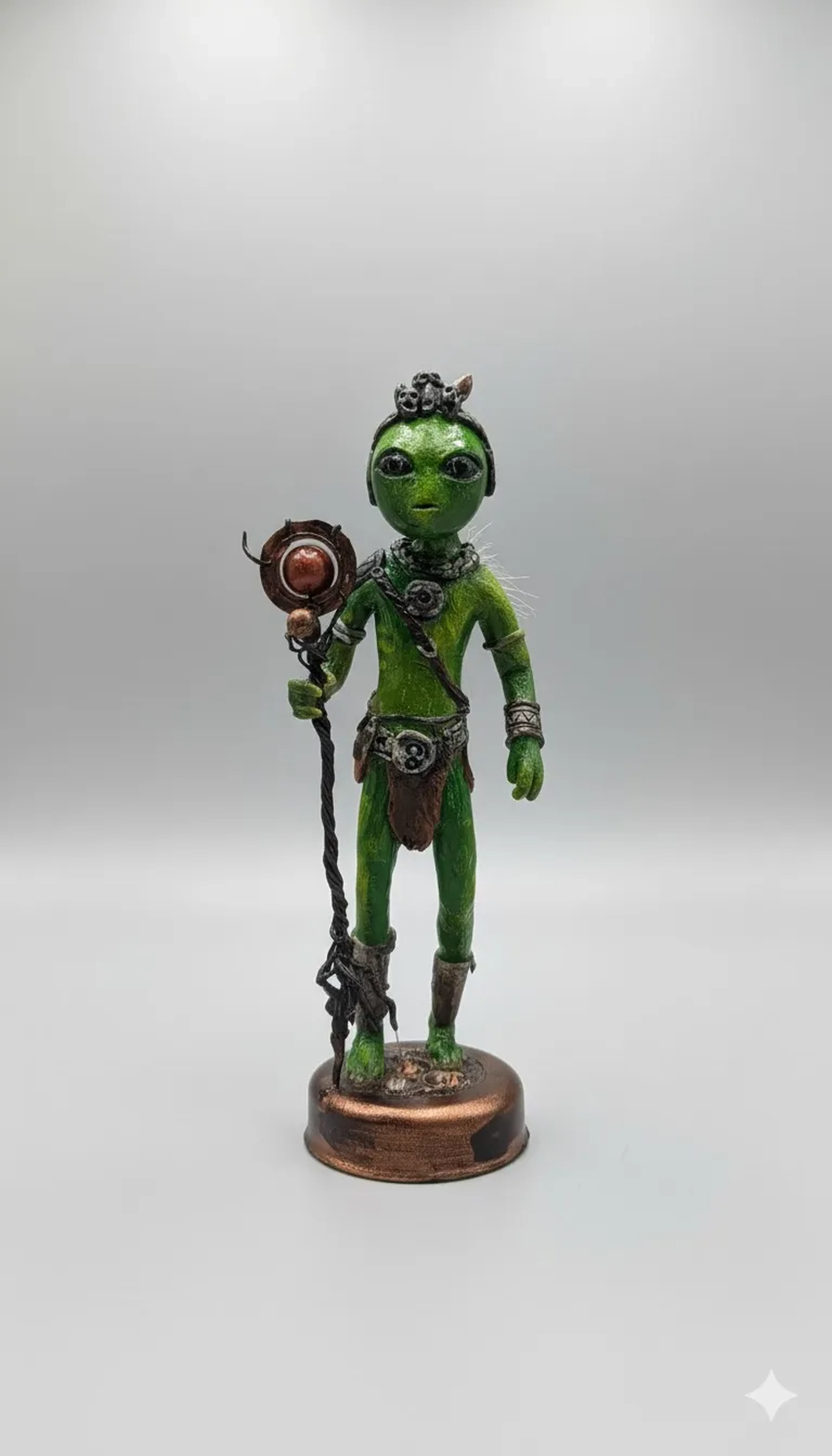 Escultura alien encomenda imagem