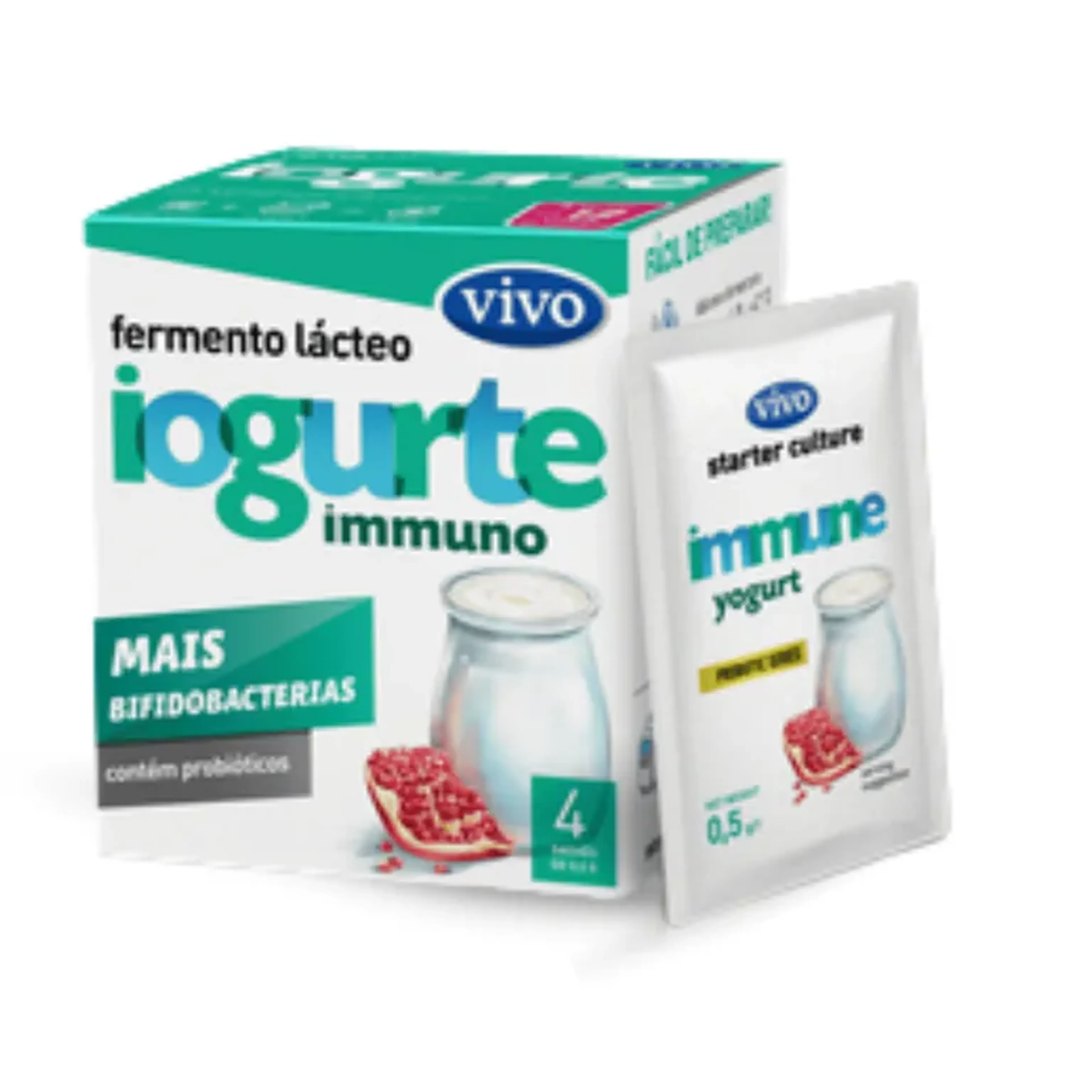 Fermento Lácteo Iogurte Immuno VIVO imagem