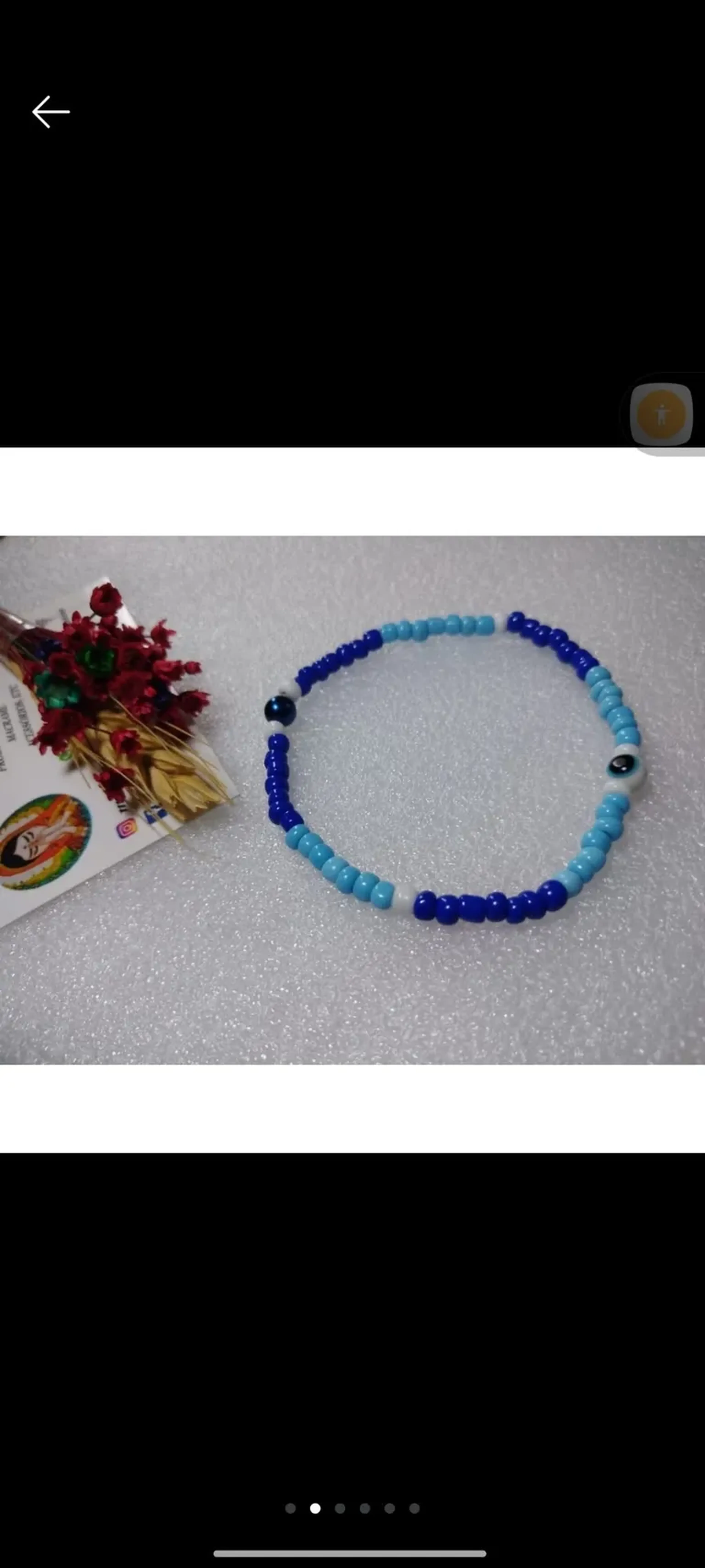 Pulseira Proteção Olho Grego imagem