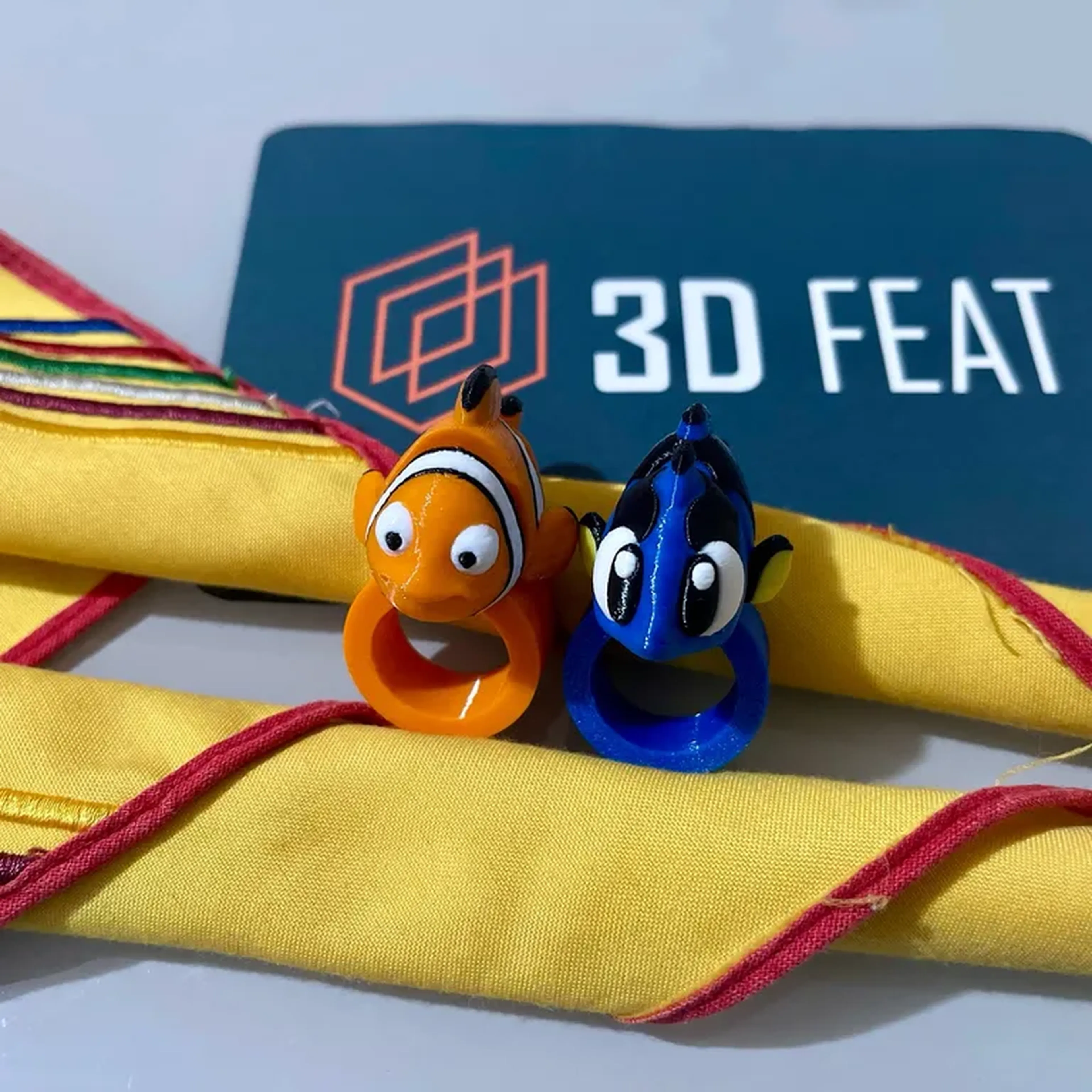 Combo Arganel Nemo e Dori - Articulados imagem