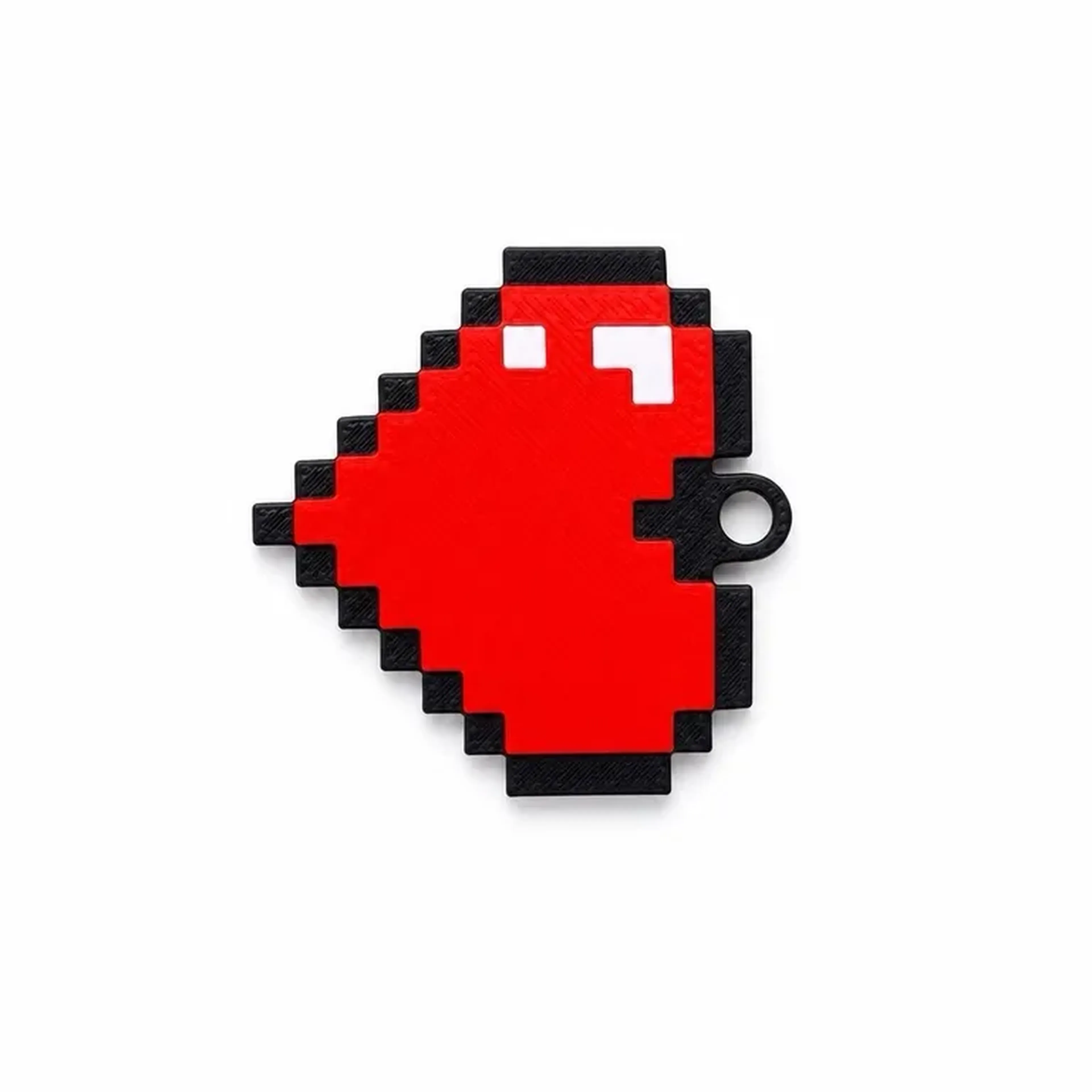 Chaveiro - Coração Pixel imagem