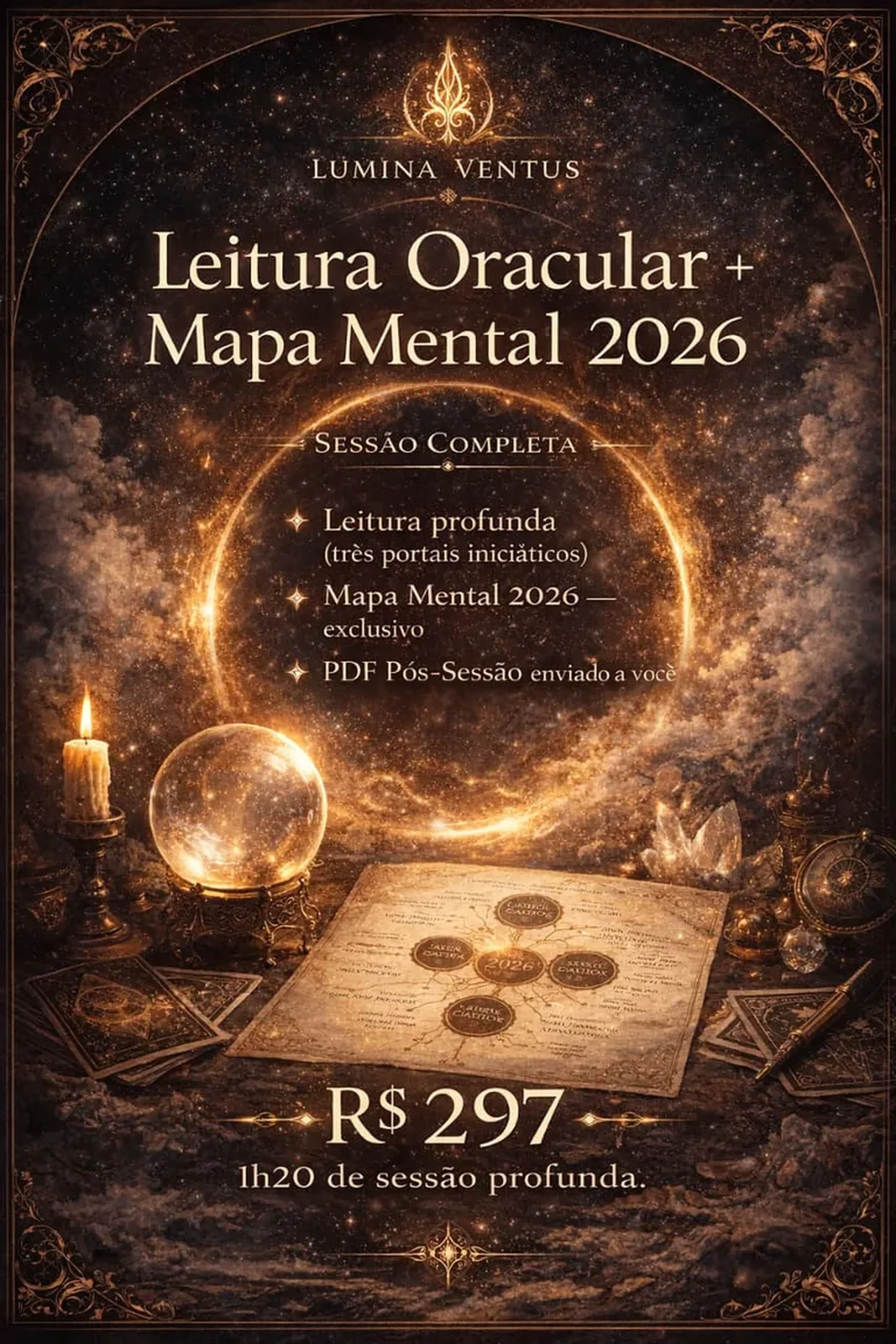 Mapa Oracular 2026 -Mesa completa imagem