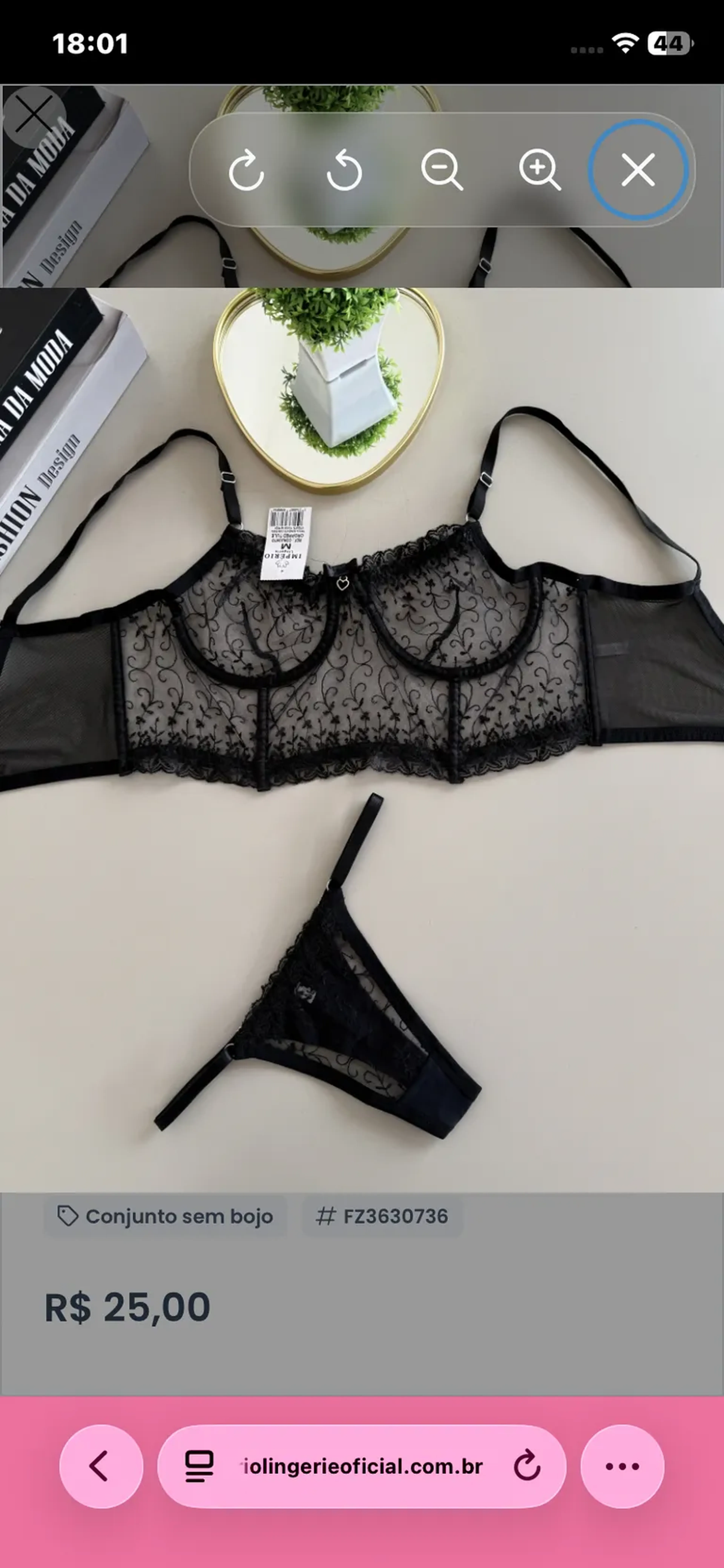 Conjunto sem bojo imagem