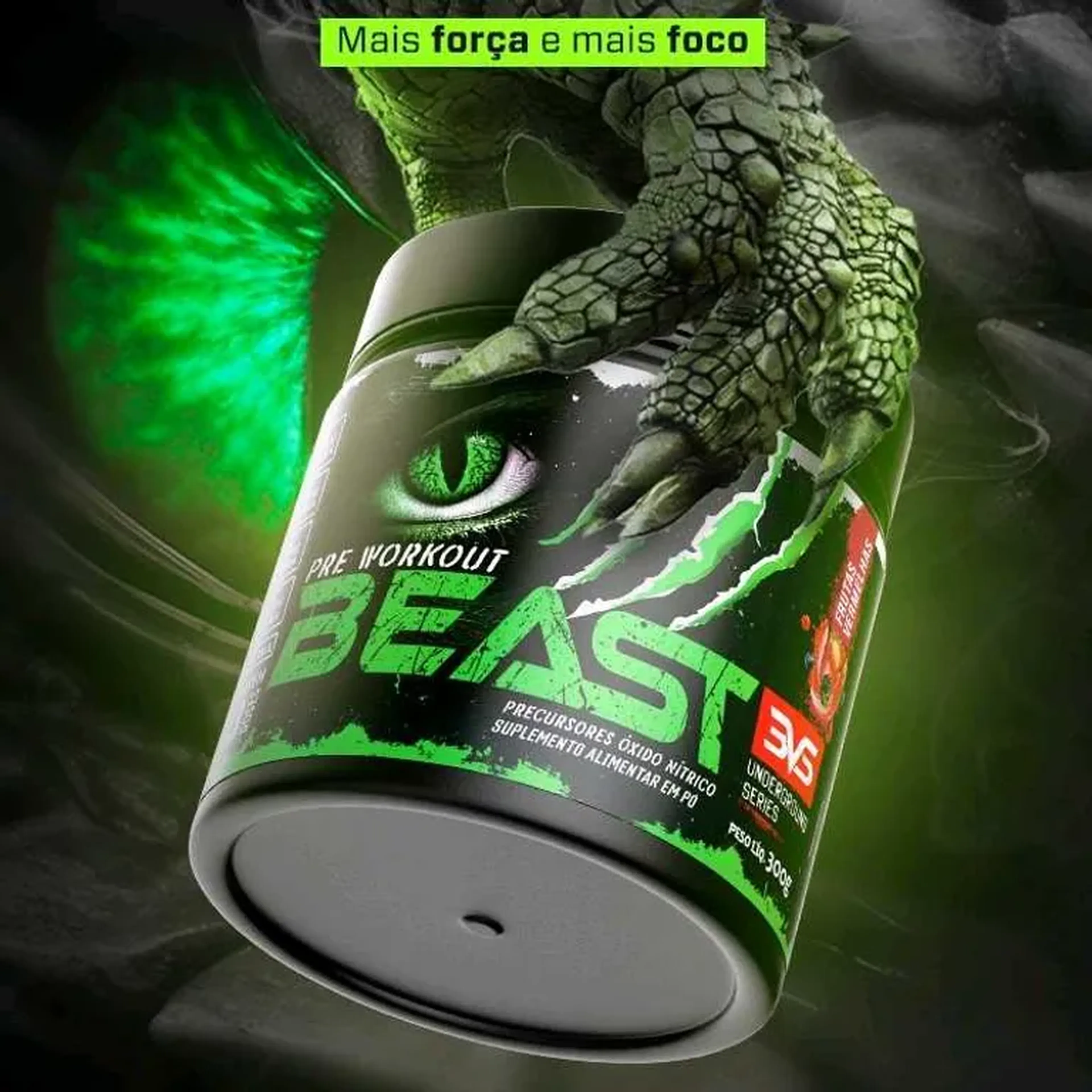 PRÉ-TREINO BEAST 300g 3VS imagem