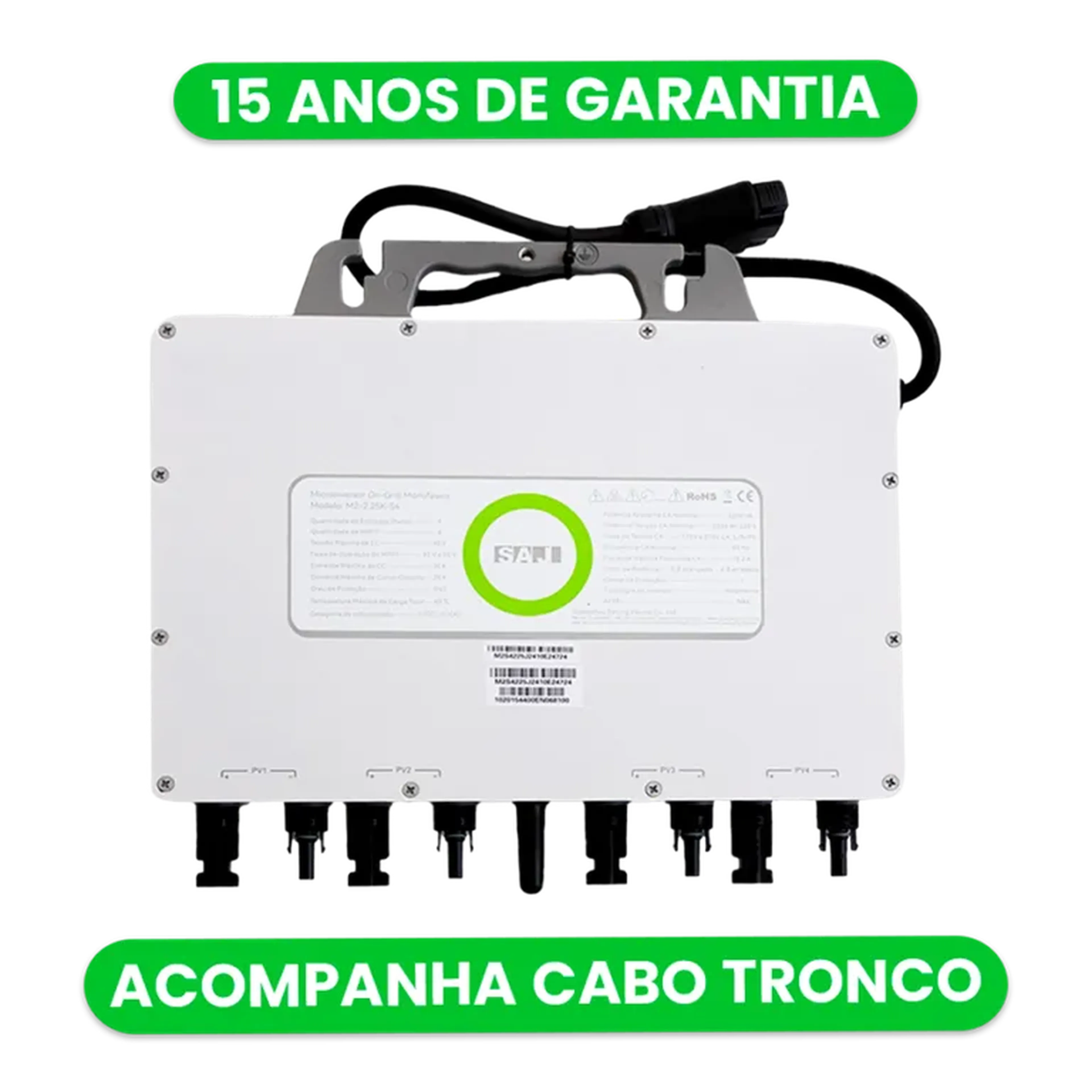 MICRO-INVERSOR SAJ 2,25KW imagem