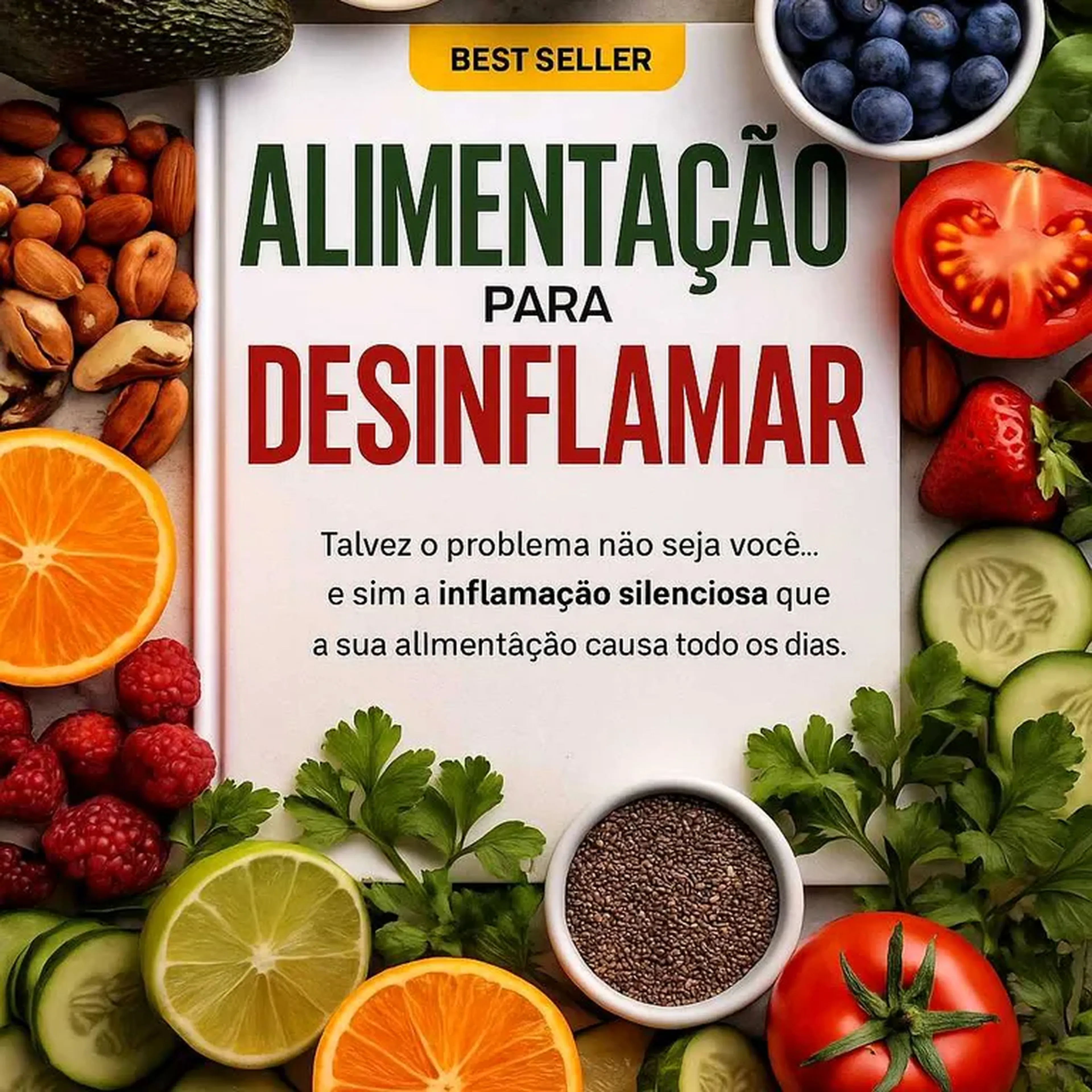 EBOOK ALIMENTAÇÃO PARA DESINFLAMAR imagem