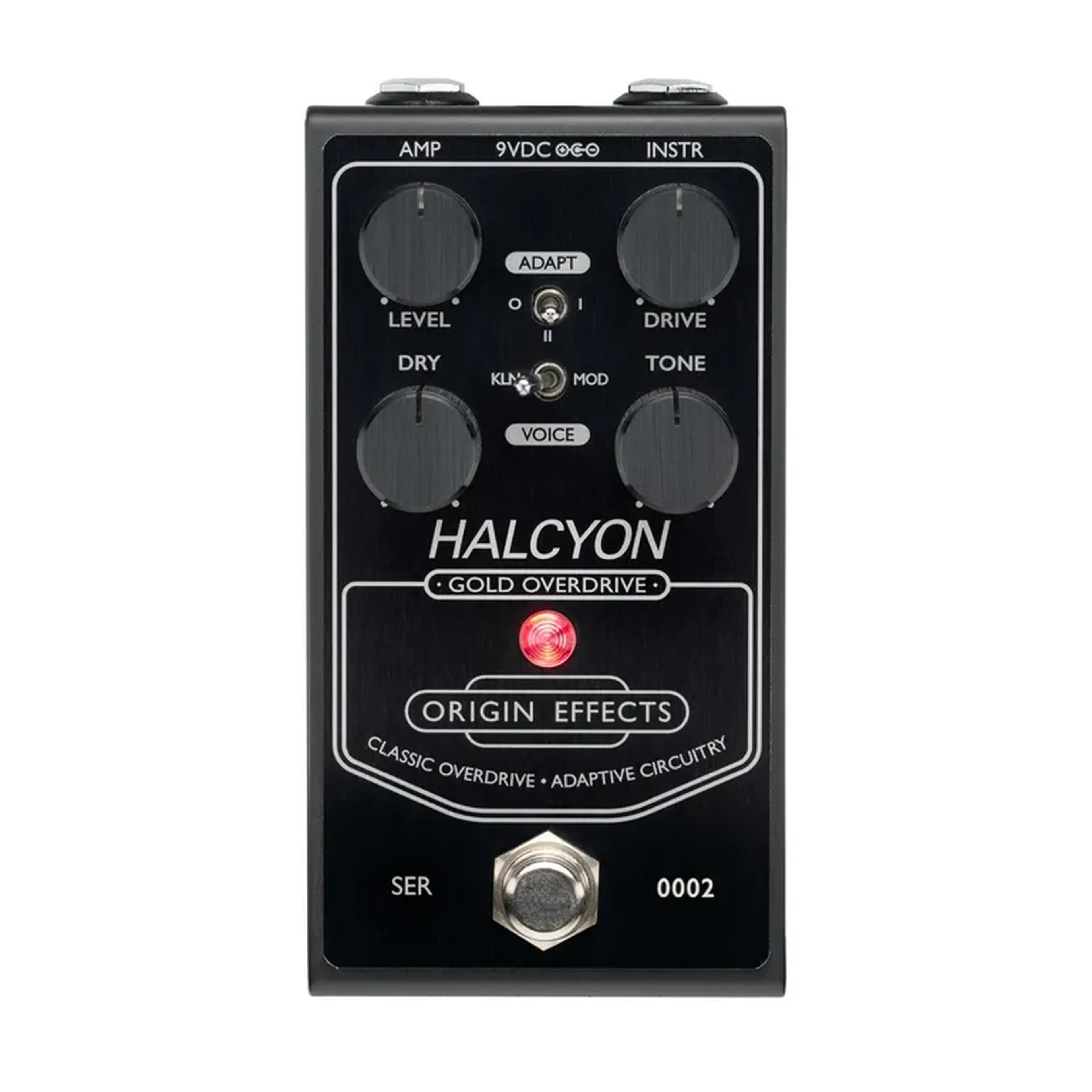 Origin Effects Halcyon Gold Overdrive Black Edition imagem